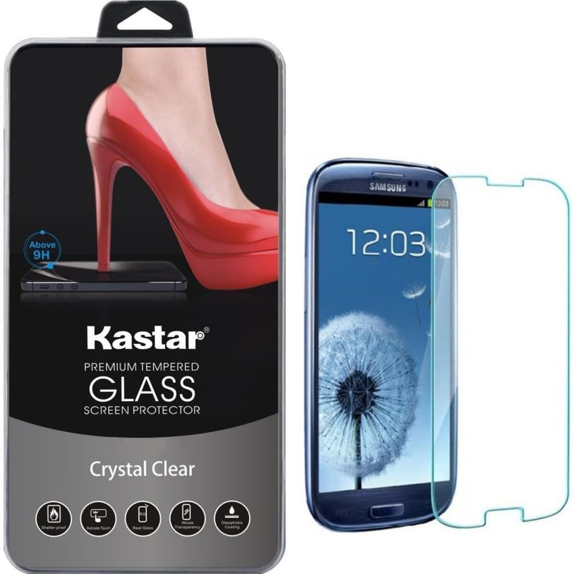 Kastar S3 Screen Protector (2-PACK), Screen Protector for S3, S III, i9300 Smartphone Kastar S3 Screen Protector (2-PACK), Screen Protector for S3, S III, i9300 Smartphone