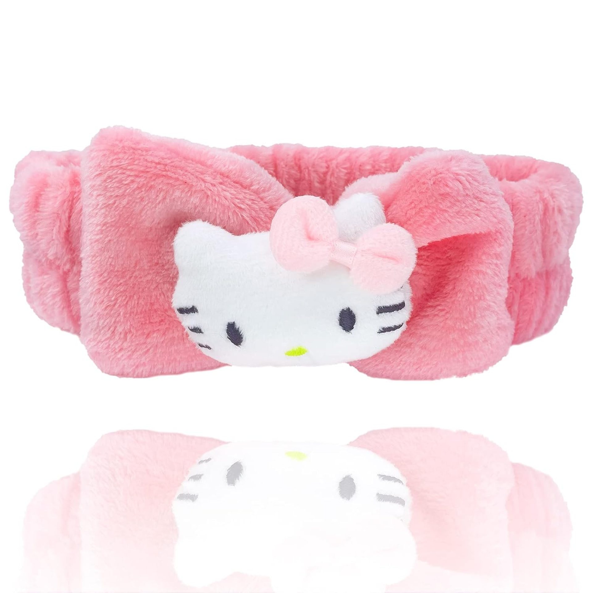 Kawaii Spa Headband, Cute Headband for Women Facial Makeup, Washing, Party, Soft Microfiber Coral Skincare Shower Fluffy Towel Headbands Hair Band for Girls, Kii-ty Kawaii Spa Headband, Cute Headband for Women Facial Makeup, Washing, Party, Soft Microfiber Coral Skincare Shower Fluffy Towel Headbands Hair Band for Girls, Kii-ty