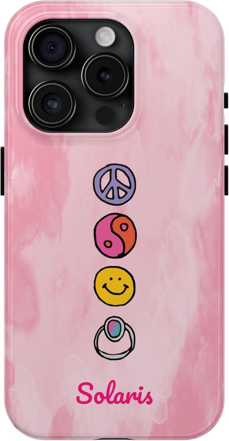 Personalized Retro Groovy Tough Phone Case – Custom Name Initials, Latest Smartphone Cover, Popular Cell Phone Protector Personalized Retro Groovy Tough Phone Case – Custom Name Initials, Latest Smartphone Cover, Popular Cell Phone Protector