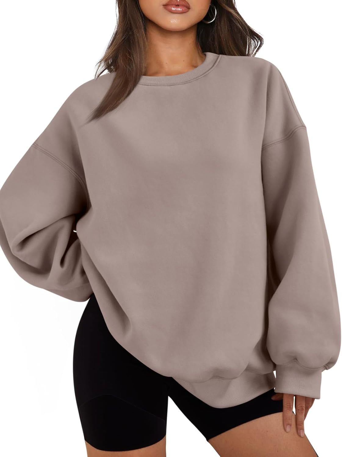 EFAN Womens Oversized Sweatshirts Hoodies Fleece Crewneck Sweaters Casual Tops Comfy Fall Fashion Outfits Winter Clothes 2025 EFAN Womens Oversized Sweatshirts Hoodies Fleece Crewneck Sweaters Casual Tops Comfy Fall Fashion Outfits Winter Clothes 2025