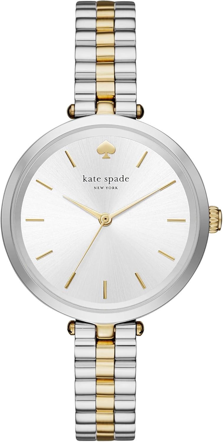 Kate Spade New York Holland Women’s Watch with Stainless Steel Bracelet or Leather Band Kate Spade New York Holland Women’s Watch with Stainless Steel Bracelet or Leather Band