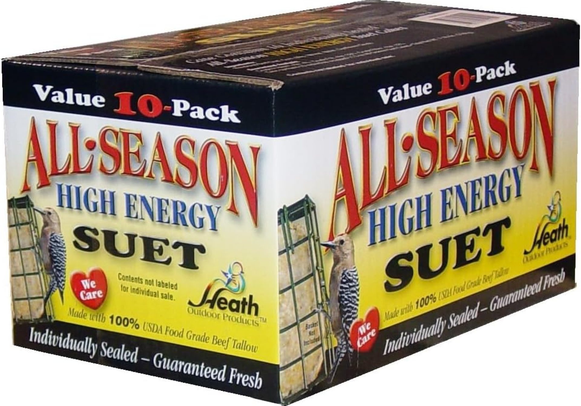 Heath Outdoor Products birds DD4-10 All Season High Energy Suet Cake, Case Of 10 Heath Outdoor Products birds DD4-10 All Season High Energy Suet Cake, Case Of 10
