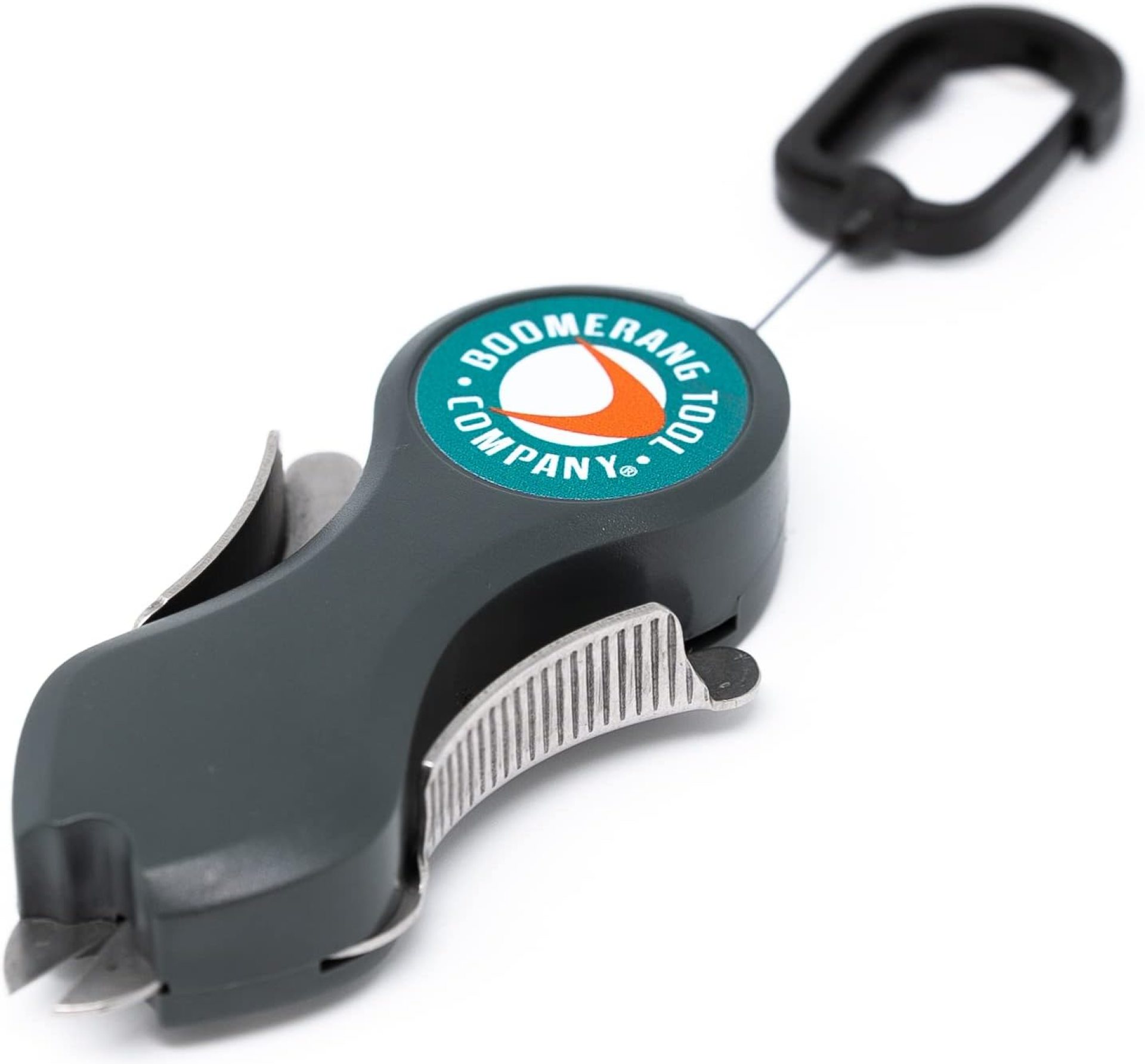Boomerang Tool Company SNIP Fishing Line Cutters with Retractable Tether and Stainless Steel Blades that Cut Braid, Mono and Fluoro Lines Clean and Smooth! Boomerang Tool Company SNIP Fishing Line Cutters with Retractable Tether and Stainless Steel Blades that Cut Braid, Mono and Fluoro Lines Clean and Smooth!