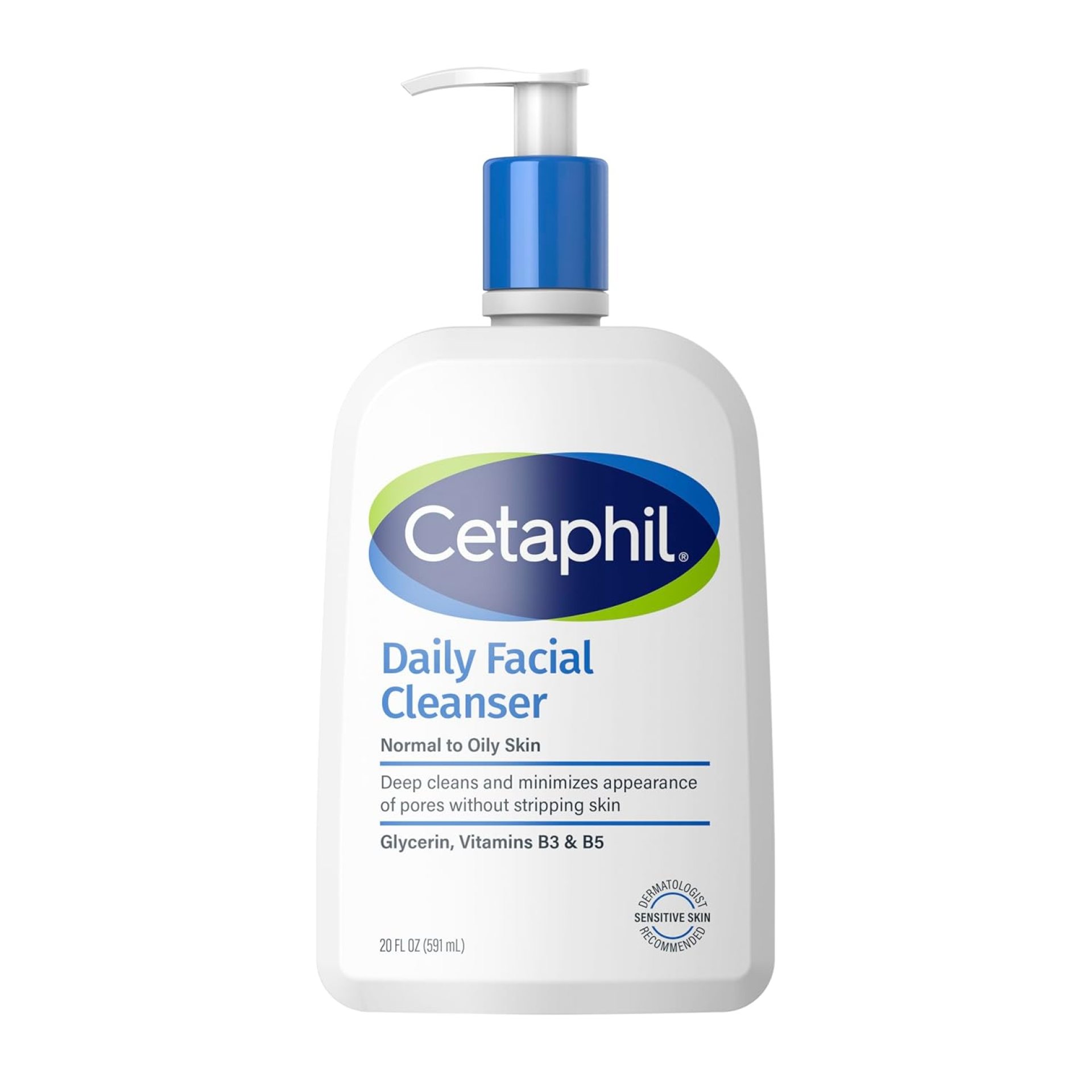 Cetaphil Face Wash, Daily Facial Cleanser for Sensitive, Combination to Oily Skin, 20 oz, Gentle Foaming, Soap Free, Hypoallergenic Cetaphil Face Wash, Daily Facial Cleanser for Sensitive, Combination to Oily Skin, 20 oz, Gentle Foaming, Soap Free, Hypoallergenic
