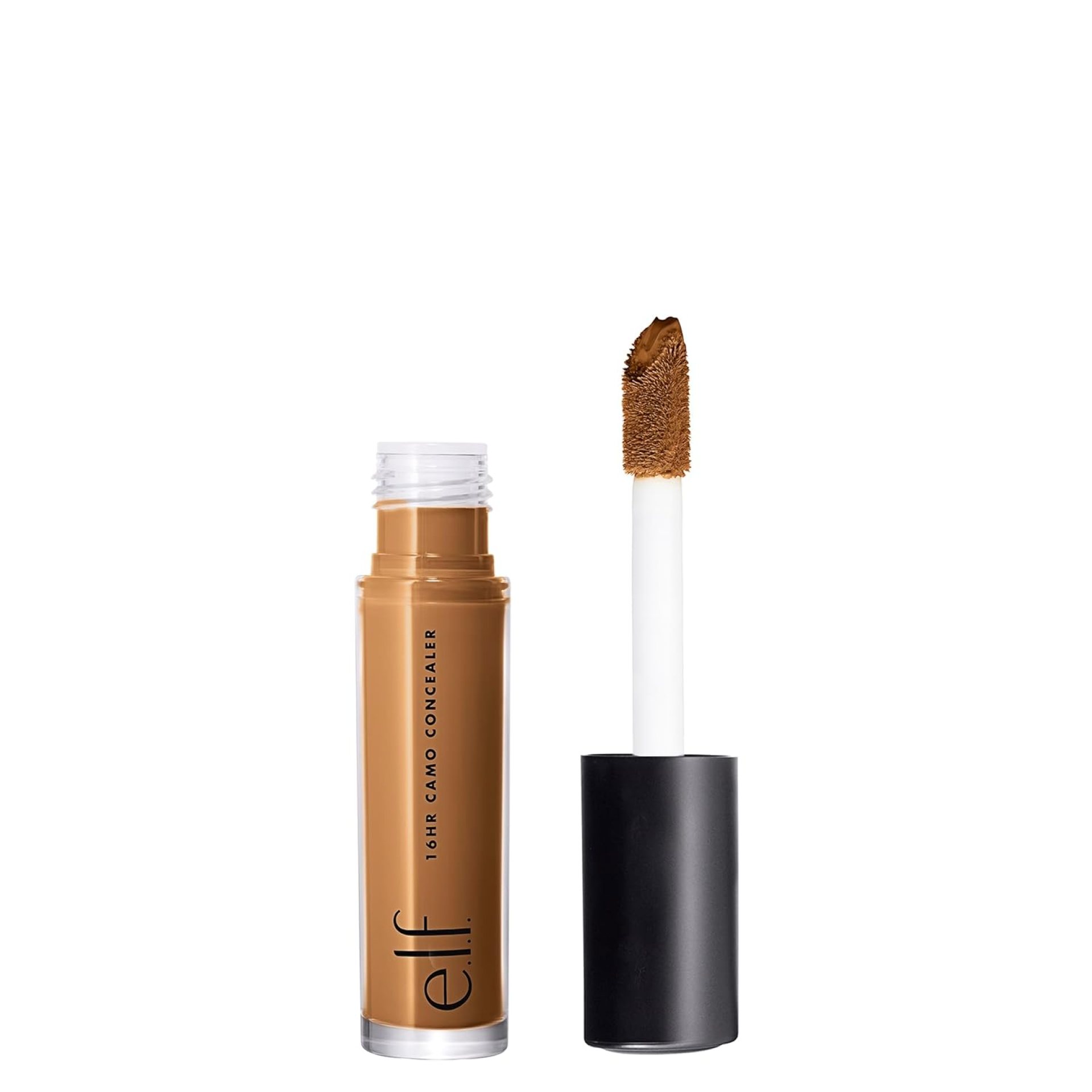 e.l.f. 16HR Camo Concealer, Full Coverage, Highly Pigmented Concealer With Matte Finish, Crease-proof, Vegan & Cruelty-Free, Deep Chestnut, 0.203 Fl Oz e.l.f. 16HR Camo Concealer, Full Coverage, Highly Pigmented Concealer With Matte Finish, Crease-proof, Vegan & Cruelty-Free, Deep Chestnut, 0.203 Fl Oz