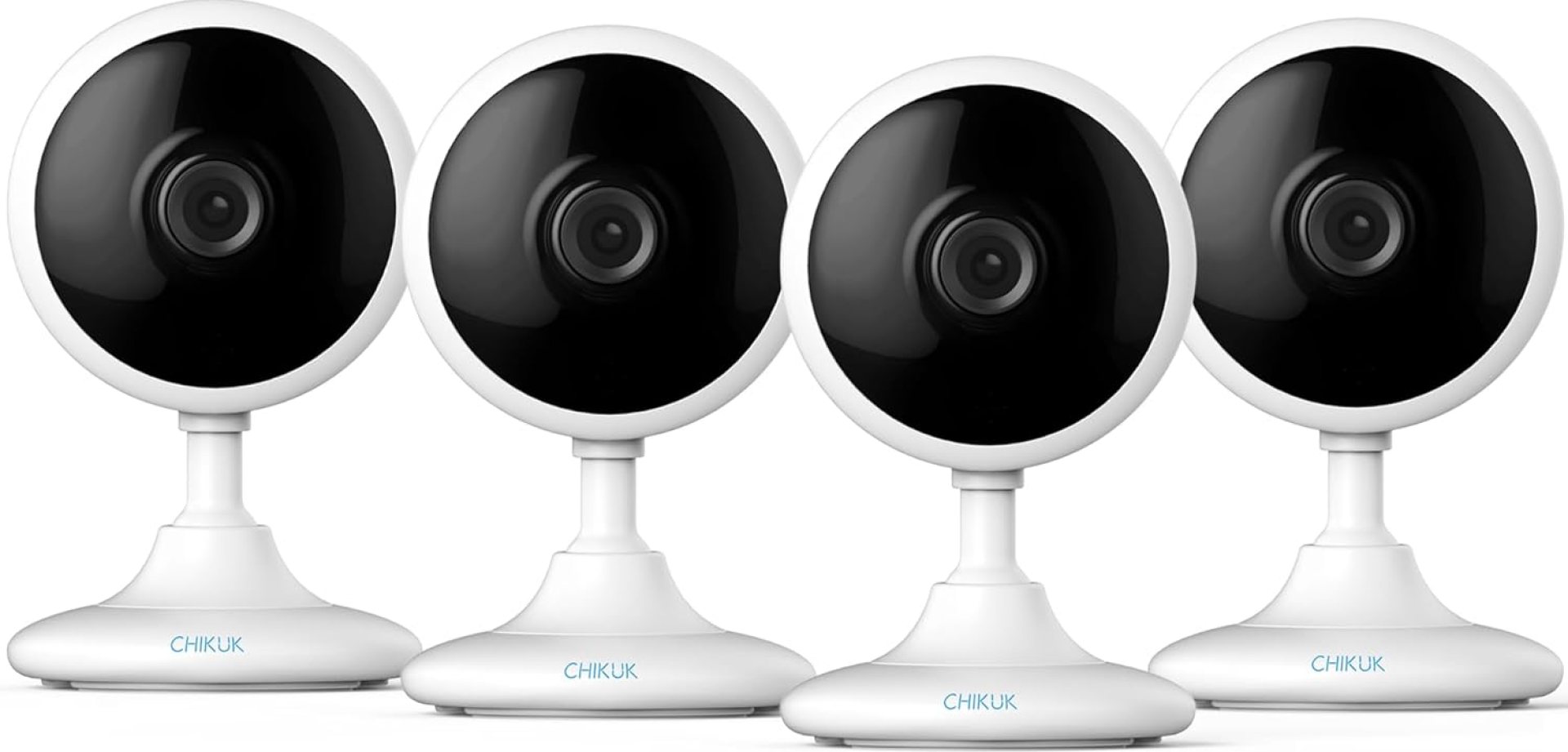 2K Home Security Camera, Indoor Camera for Dog/Pet/Elder/Baby Monitor, Smart Phone App Siren, 2-Way Audio, Advanced Motion Detection Night Vision, 4pcs,SD/Cloud Storage, Alexa Compatible 2K Home Security Camera, Indoor Camera for Dog/Pet/Elder/Baby Monitor, Smart Phone App Siren, 2-Way Audio, Advanced Motion Detection Night Vision, 4pcs,SD/Cloud Storage, Alexa Compatible