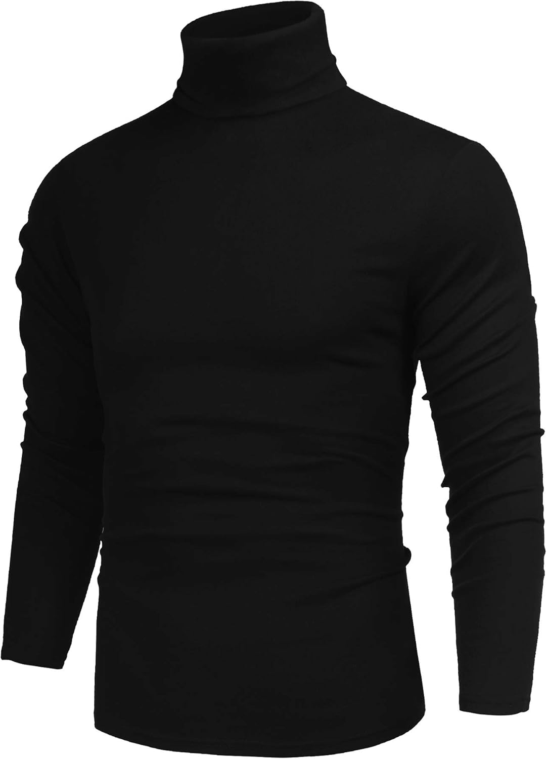 Poriff Men’s Casual Slim Fit Basic Tops Knitted Lightweight Turtleneck Pullover Sweater Poriff Men’s Casual Slim Fit Basic Tops Knitted Lightweight Turtleneck Pullover Sweater
