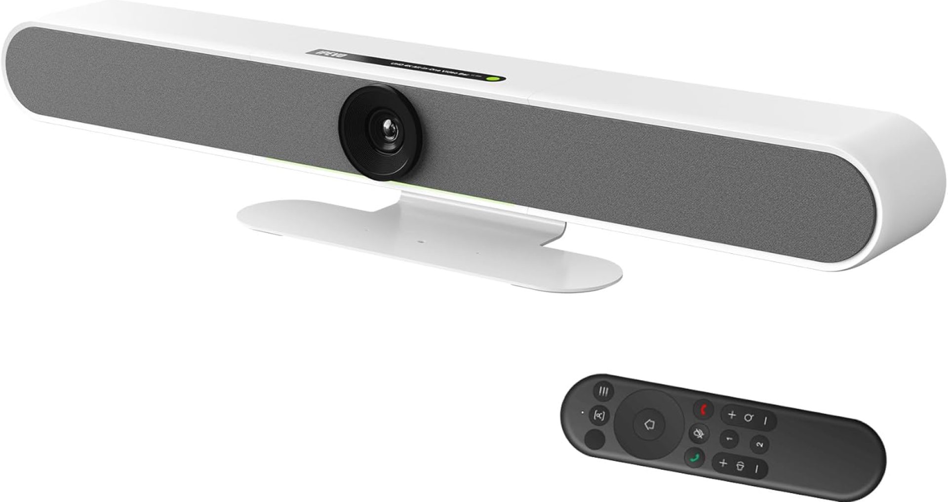 IPEVO VC-B4K UHD 4K Video and Audio Conference Room Camera System, All-in-One Video Bar, Voice Detection and Auto Framing, 6 MEMS Mic/20W(2x10W) speakers/120°FOV, Smartphone/Laptop/Tablet – White IPEVO VC-B4K UHD 4K Video and Audio Conference Room Camera System, All-in-One Video Bar, Voice Detection and Auto Framing, 6 MEMS Mic/20W(2x10W) speakers/120°FOV, Smartphone/Laptop/Tablet – White