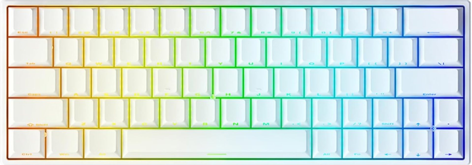 Hyekit Irock ND63 PRO Rapid Trigger Magnetic Switch Gaming Keyboard, 60% 63 Keys Wired Mechanical Keyboard w/Hyper-Fast Actuation, Actuation Point Adjustable, 8K Hz Polling Rate, RGB HotSwap, White Hyekit Irock ND63 PRO Rapid Trigger Magnetic Switch Gaming Keyboard, 60% 63 Keys Wired Mechanical Keyboard w/Hyper-Fast Actuation, Actuation Point Adjustable, 8K Hz Polling Rate, RGB HotSwap, White