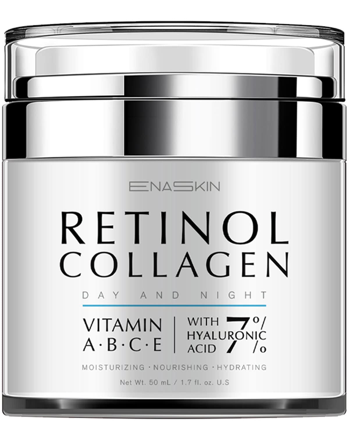 EnaSkin Retinol Cream for Wrinkles: Face Neck Collagen Cream for Tightening Skin – Anti Aging Facial Moisturizer Day and Night for Women and Men 1.7 Fl OZ EnaSkin Retinol Cream for Wrinkles: Face Neck Collagen Cream for Tightening Skin – Anti Aging Facial Moisturizer Day and Night for Women and Men 1.7 Fl OZ