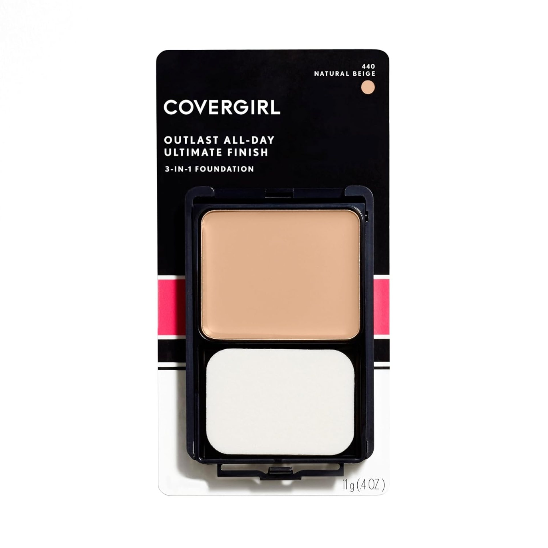COVERGIRL Outlast All-Day Ultimate Finish Foundation, Natural Beige , 0.4 Ounce (Pack of 1) COVERGIRL Outlast All-Day Ultimate Finish Foundation, Natural Beige , 0.4 Ounce (Pack of 1)