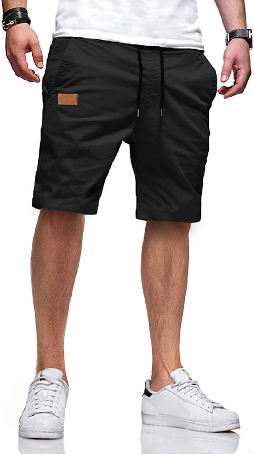 JMIERR Mens Casual Shorts – Cotton Drawstring Summer Beach Stretch Twill Chino Golf Shorts JMIERR Mens Casual Shorts – Cotton Drawstring Summer Beach Stretch Twill Chino Golf Shorts