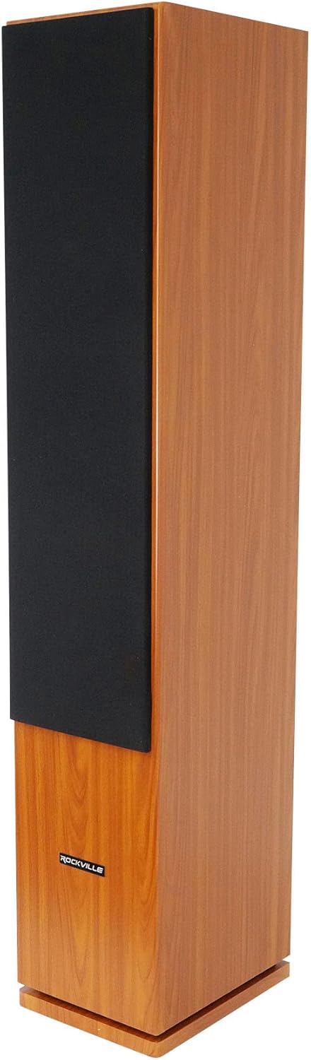 Rockville (1) RockTower 68C Classic Home Audio Tower Speaker Passive 8 Ohm Rockville (1) RockTower 68C Classic Home Audio Tower Speaker Passive 8 Ohm