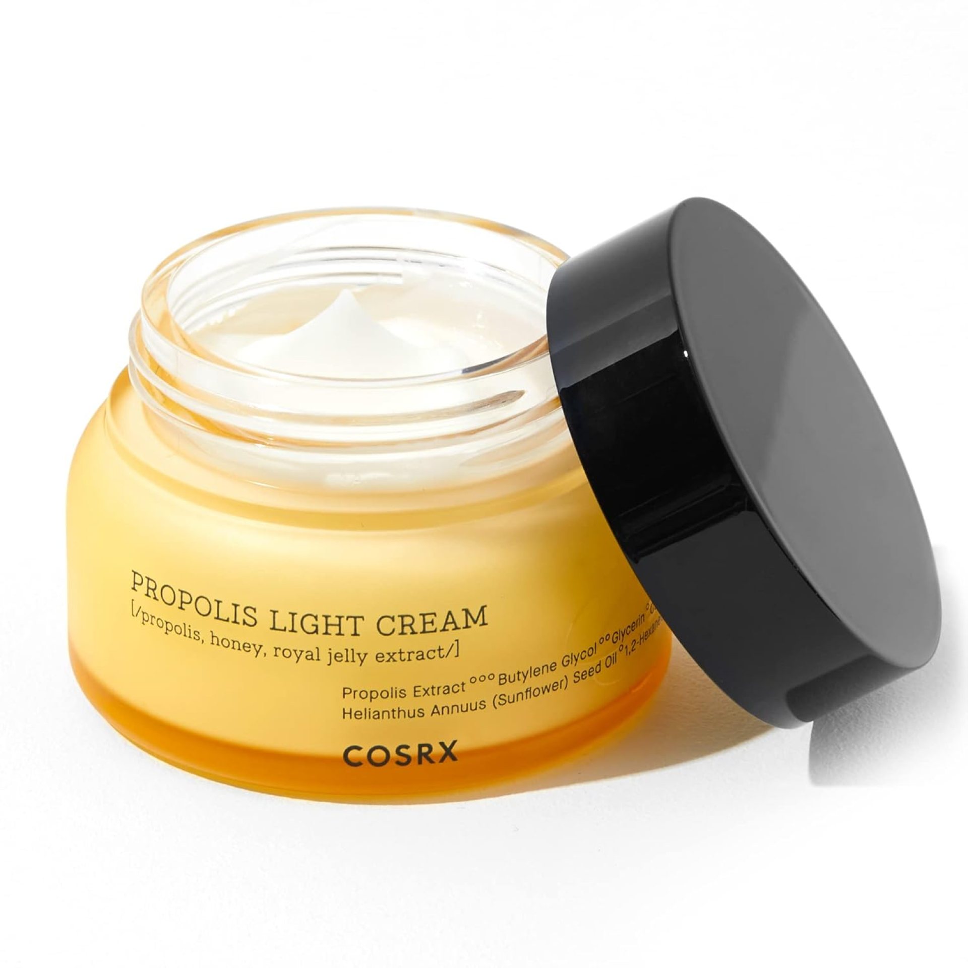 COSRX Full Fit Propolis Light Cream, 2.19 Fl.oz / 65ml, Propolis 64.5%, Hydrating Daily Day and Night Moisturiser, Korean Skin Care, Not Tested on Animals, Paraben Free COSRX Full Fit Propolis Light Cream, 2.19 Fl.oz / 65ml, Propolis 64.5%, Hydrating Daily Day and Night Moisturiser, Korean Skin Care, Not Tested on Animals, Paraben Free