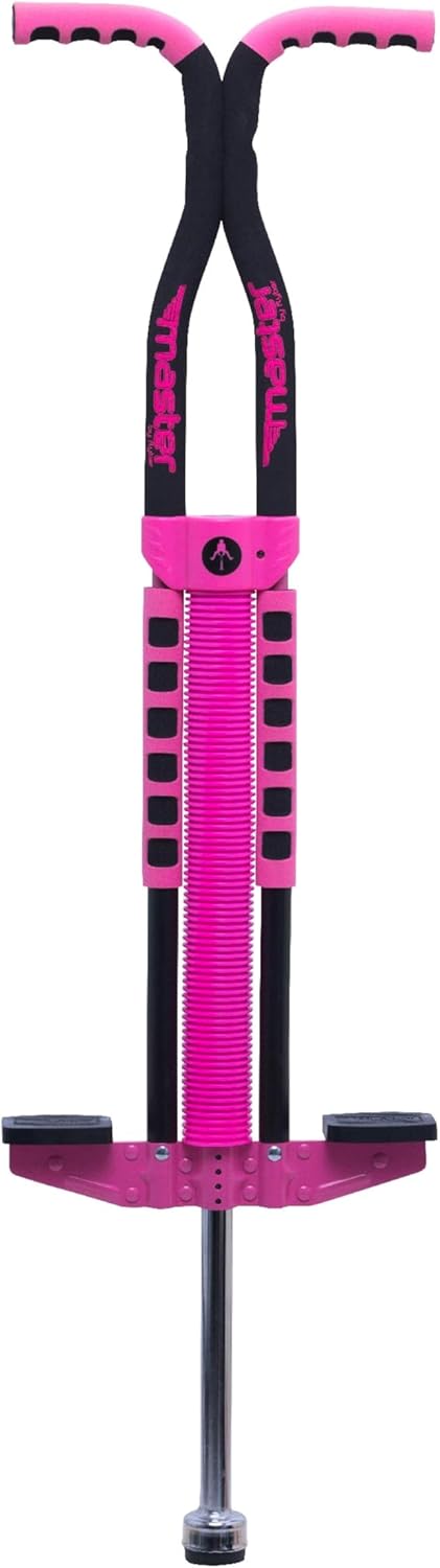 Flybar Master Pogo Stick, Ages 9+, 80 to 160 lbs, Easy Grip Handles, Anti-Slip Pegs, Outdoor Toys for Boys Girls, Outside Toys for Kids, Teens Tweens Flybar Master Pogo Stick, Ages 9+, 80 to 160 lbs, Easy Grip Handles, Anti-Slip Pegs, Outdoor Toys for Boys Girls, Outside Toys for Kids, Teens Tweens