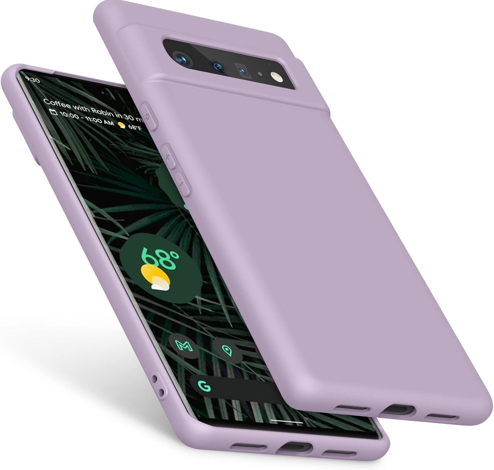 Amzpas TPU Case for Google Pixel 6 Pro, Durable Protective Shockproof Phone Case, Soft Anti-Scratch Smart Phone Cover for Women Men Purple Amzpas TPU Case for Google Pixel 6 Pro, Durable Protective Shockproof Phone Case, Soft Anti-Scratch Smart Phone Cover for Women Men Purple