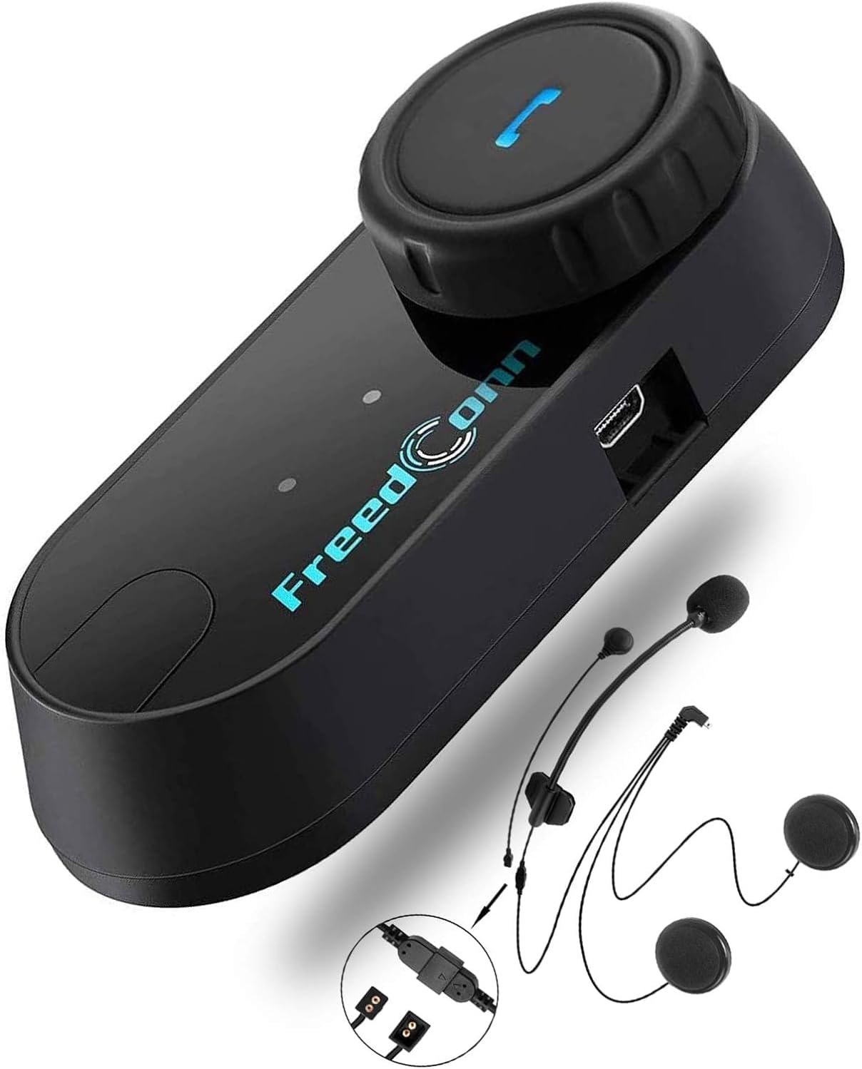 Motorcycle Helmet Bluetooth Headset,TCOM VB with Music Sharing 2-Riders 800M universal Intercom Communication Systems,Waterproof Motobike Interphone/FM/Siri/BT5.0/2 in 1 Mic for full,3/4 helmet(1Pack) Motorcycle Helmet Bluetooth Headset,TCOM VB with Music Sharing 2-Riders 800M universal Intercom Communication Systems,Waterproof Motobike Interphone/FM/Siri/BT5.0/2 in 1 Mic for full,3/4 helmet(1Pack)