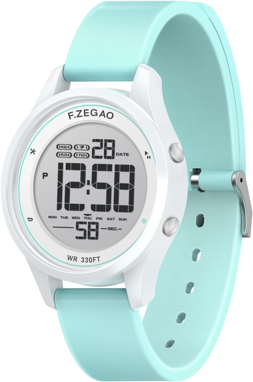 Women Digital Watch with Stopwatch Alarm Countdown Dual Time, 10ATM Large Face Waterproof Watches for Women Women Digital Watch with Stopwatch Alarm Countdown Dual Time, 10ATM Large Face Waterproof Watches for Women