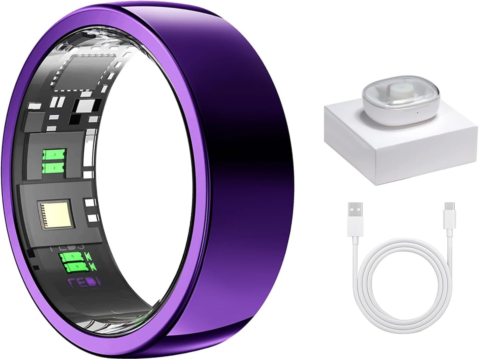 Smart Ring Health Tracker with Free Subscription, Gesture Beauty Photo & Brush Video for Men Women Smart Ring Health Tracker with Free Subscription, Gesture Beauty Photo & Brush Video for Men Women