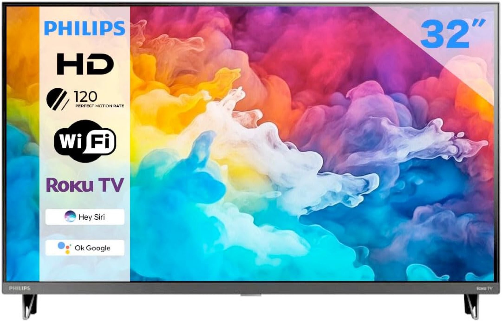 PHILIPS 32-Inch Class HD 720p Smart TV Borderless Refresh Rate 60Hz Compatible with Alexa and Google Assistant 32PFL6452/F7 (Refurbished) PHILIPS 32-Inch Class HD 720p Smart TV Borderless Refresh Rate 60Hz Compatible with Alexa and Google Assistant 32PFL6452/F7 (Refurbished)