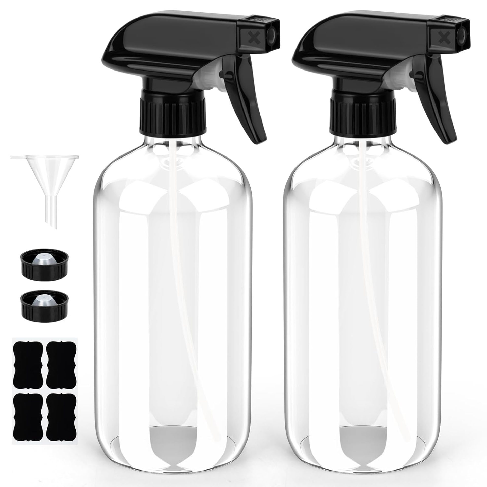Glass Spray Bottle, Glass Spray Bottle Set & Accessories for Non-toxic Window Cleaners Aromatherapy Facial Hydration Watering Flowers Hair Care (2 Pack/8 oz) (Transparent) Glass Spray Bottle, Glass Spray Bottle Set & Accessories for Non-toxic Window Cleaners Aromatherapy Facial Hydration Watering Flowers Hair Care (2 Pack/8 oz) (Transparent)