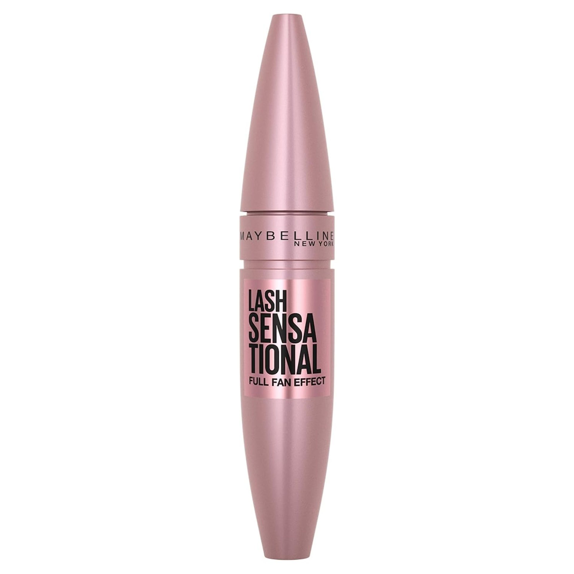Maybelline Lash Sensational Washable Mascara, Lengthening and Volumizing for a Full Fan Effect, Blackest Black, 1 Count Maybelline Lash Sensational Washable Mascara, Lengthening and Volumizing for a Full Fan Effect, Blackest Black, 1 Count