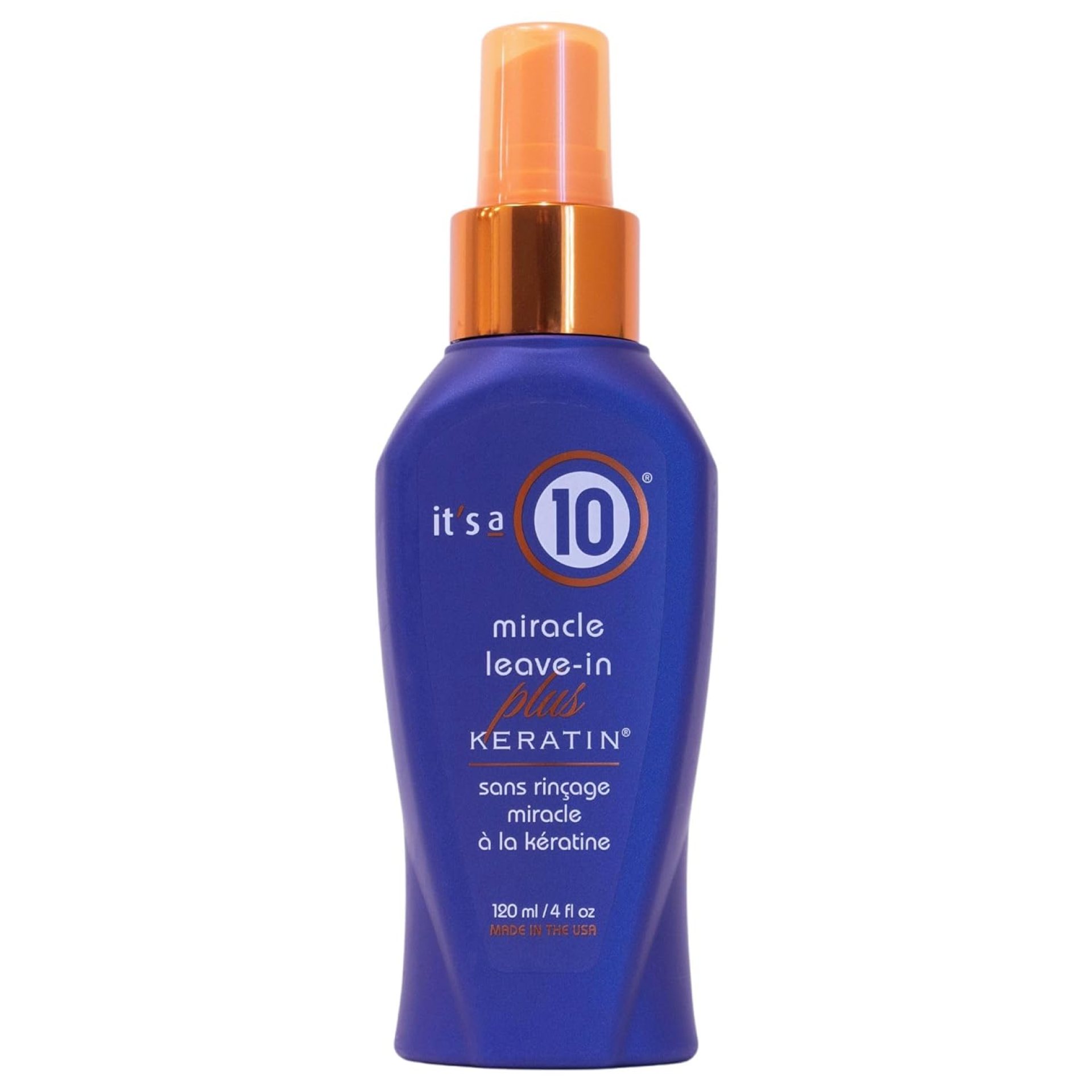 It’s a 10 Haircare Miracle Leave-In Product Plus Keratin, 4 fl. oz. It’s a 10 Haircare Miracle Leave-In Product Plus Keratin, 4 fl. oz.