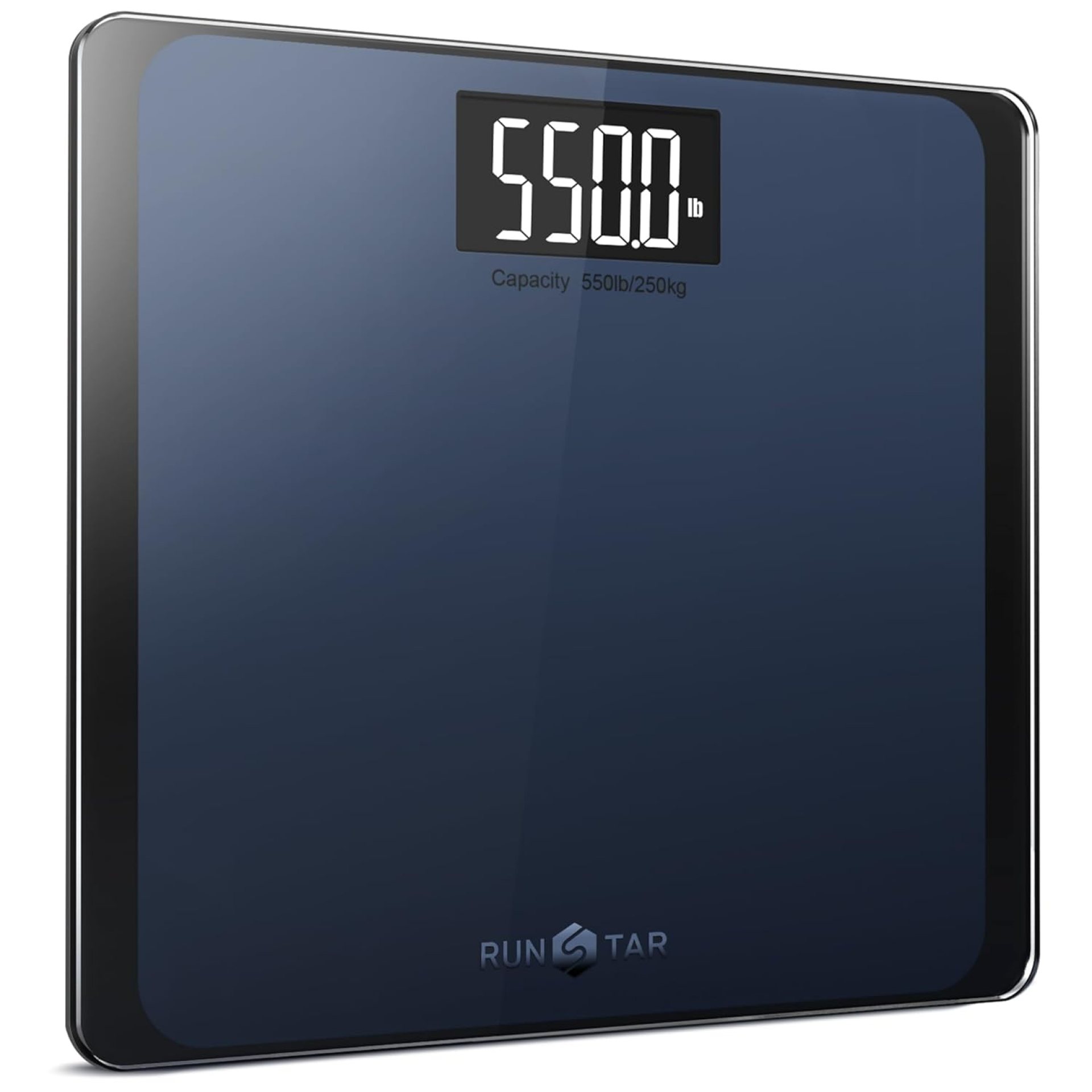 550lb Bathroom Digital Scale for Body Weight with Ultra-Wide Platform and Large LCD Display, Accurate High Precision Scale with Extra-High Capacity 550lb Bathroom Digital Scale for Body Weight with Ultra-Wide Platform and Large LCD Display, Accurate High Precision Scale with Extra-High Capacity