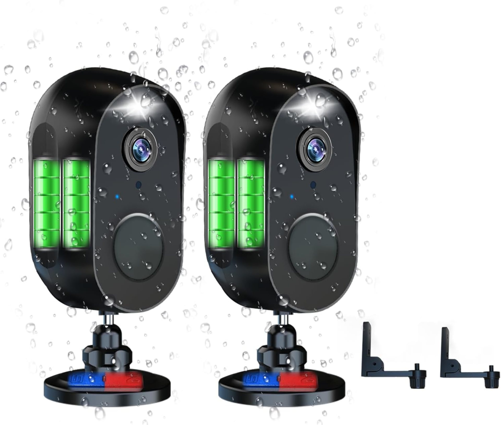 Cameras for Home Security Outdoor Indoor,Security Cameras Wireless Outdoor Battery Rechargeable WiFi,2K Night Vision, Motion Detection,No Month fee SD Card/Cloud Storage,Weather Proof Cameras for Home Security Outdoor Indoor,Security Cameras Wireless Outdoor Battery Rechargeable WiFi,2K Night Vision, Motion Detection,No Month fee SD Card/Cloud Storage,Weather Proof