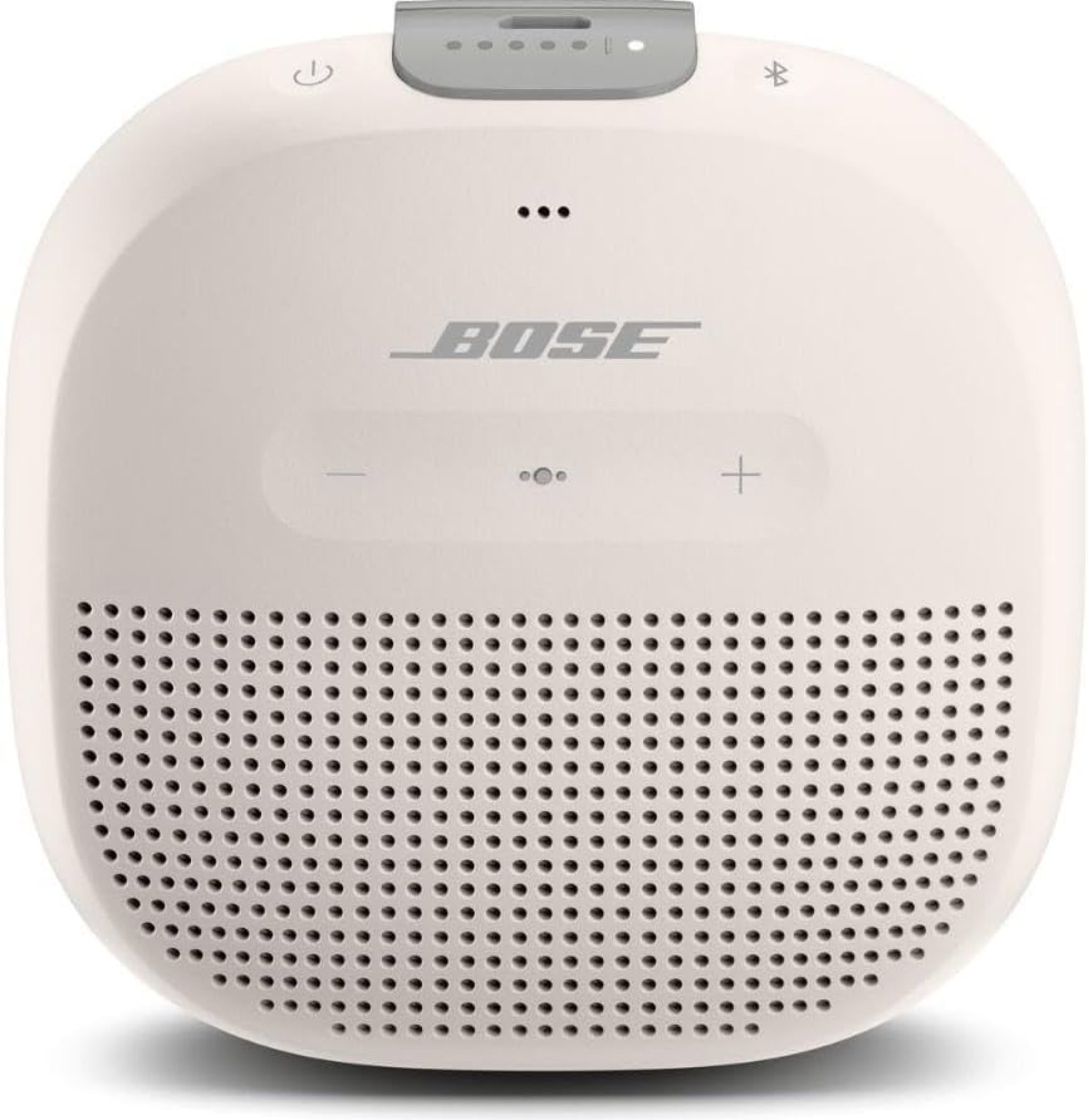 Bose SoundLink Micro Bluetooth Speaker: Small Portable Waterproof Speaker with Microphone, White Smoke Bose SoundLink Micro Bluetooth Speaker: Small Portable Waterproof Speaker with Microphone, White Smoke