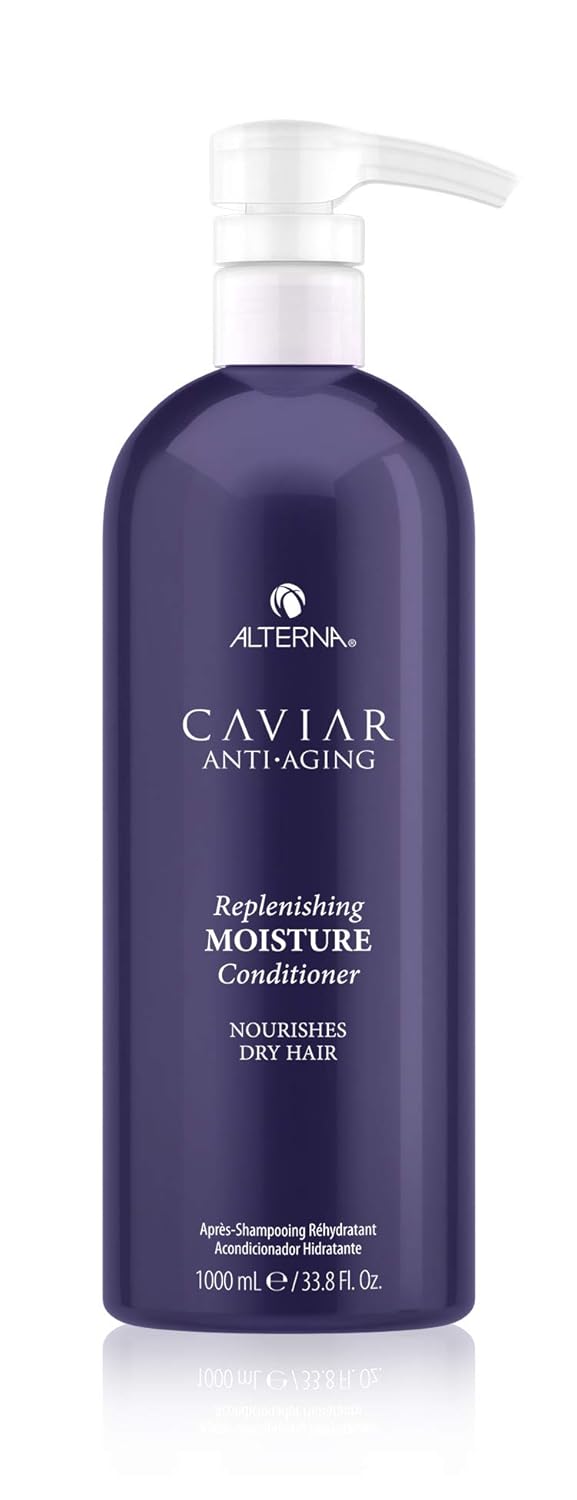 CAVIAR Anti-Aging Replenishing Moisture Conditioner | For Dry, Brittle Hair | Protects, Restores & Hydrates | Sulfate Free CAVIAR Anti-Aging Replenishing Moisture Conditioner | For Dry, Brittle Hair | Protects, Restores & Hydrates | Sulfate Free