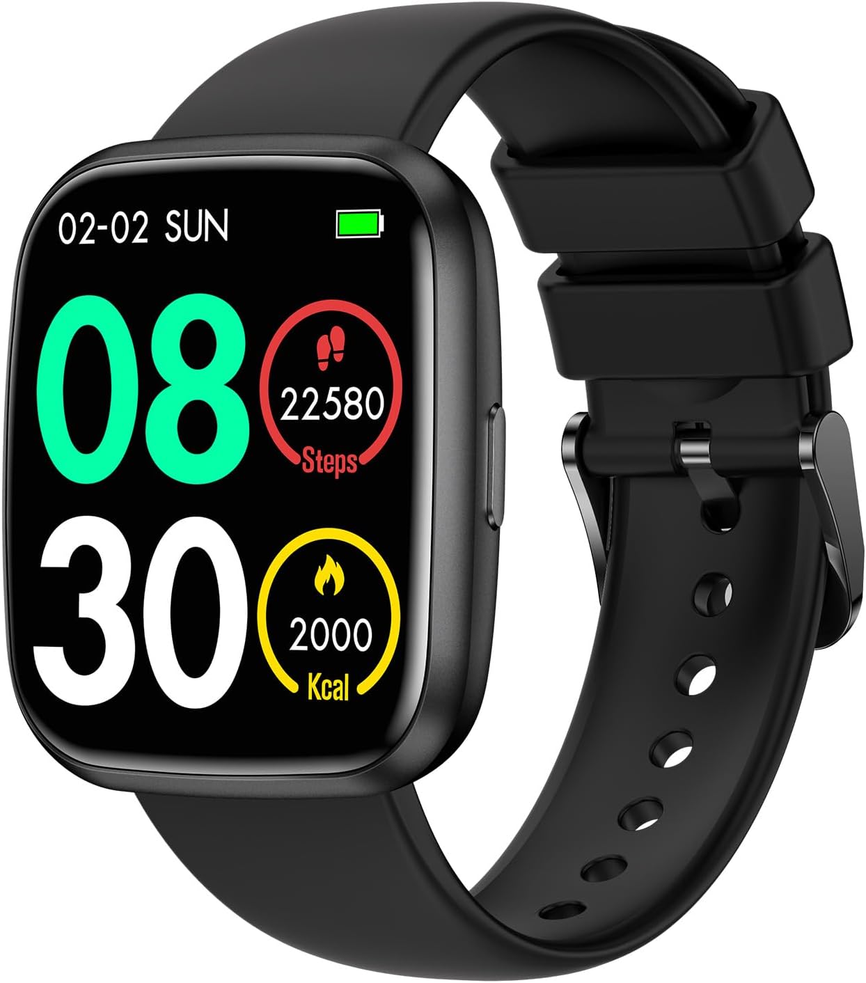 Smart Watches for Men/Women, 1.75″ Bluetooth Call, AI Voice Smartwatch, 24/7 Heart Rate Monitor, Blood Pressure/SpO2/Sleep Tracker, IP68 Waterproof, 100+ Sports Fitness Tracker for Android iOS Black Smart Watches for Men/Women, 1.75″ Bluetooth Call, AI Voice Smartwatch, 24/7 Heart Rate Monitor, Blood Pressure/SpO2/Sleep Tracker, IP68 Waterproof, 100+ Sports Fitness Tracker for Android iOS Black
