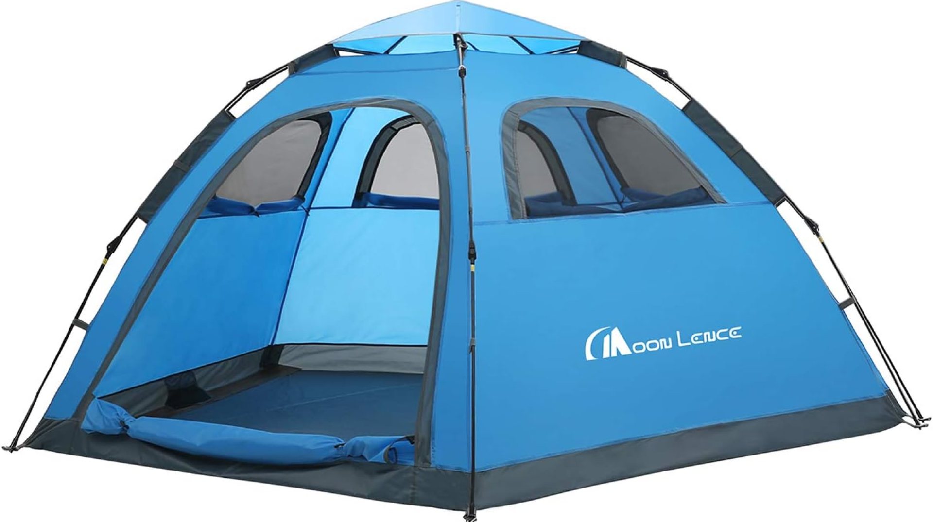 Moon Lence Instant Pop Up Tent Family Camping Tent 4-5 Person Portable Tent Automatic Tent Waterproof Windproof for Camping Hiking Mountaineering Moon Lence Instant Pop Up Tent Family Camping Tent 4-5 Person Portable Tent Automatic Tent Waterproof Windproof for Camping Hiking Mountaineering