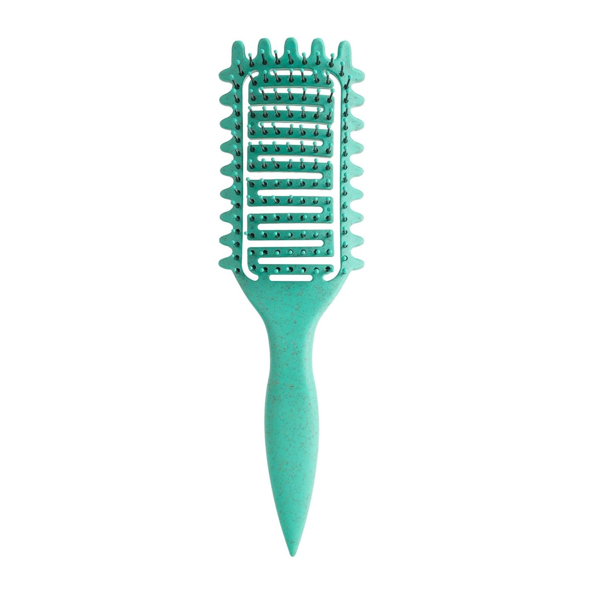 Curl Defining Brush,2024 Curly Hair Brush,Vented Hair Brush for Detangling, Shaping and Defining Curls For Women and Men Less Pulling (Green) Curl Defining Brush,2024 Curly Hair Brush,Vented Hair Brush for Detangling, Shaping and Defining Curls For Women and Men Less Pulling (Green)