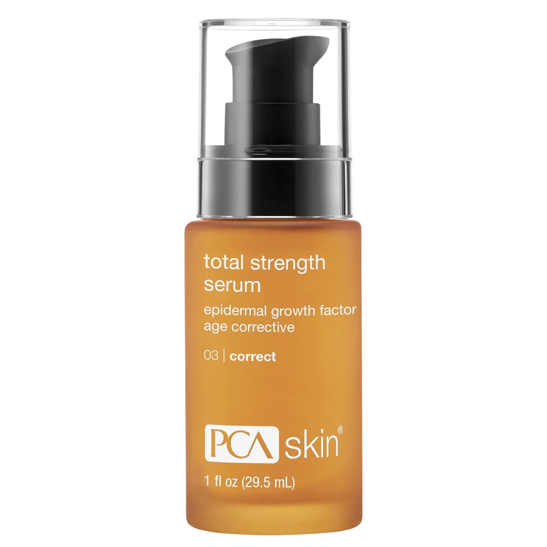 PCA SKIN Total Strength Serum – Plumping & Firming Skin Treatment with Epidermal Growth Factors & Peptides (1 oz) PCA SKIN Total Strength Serum – Plumping & Firming Skin Treatment with Epidermal Growth Factors & Peptides (1 oz)