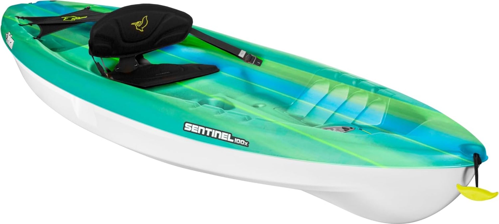 Pelican Sentinel 100X- Sit-on-top Kayak – Recreational One Person Kayak – 10 ft Pelican Sentinel 100X- Sit-on-top Kayak – Recreational One Person Kayak – 10 ft