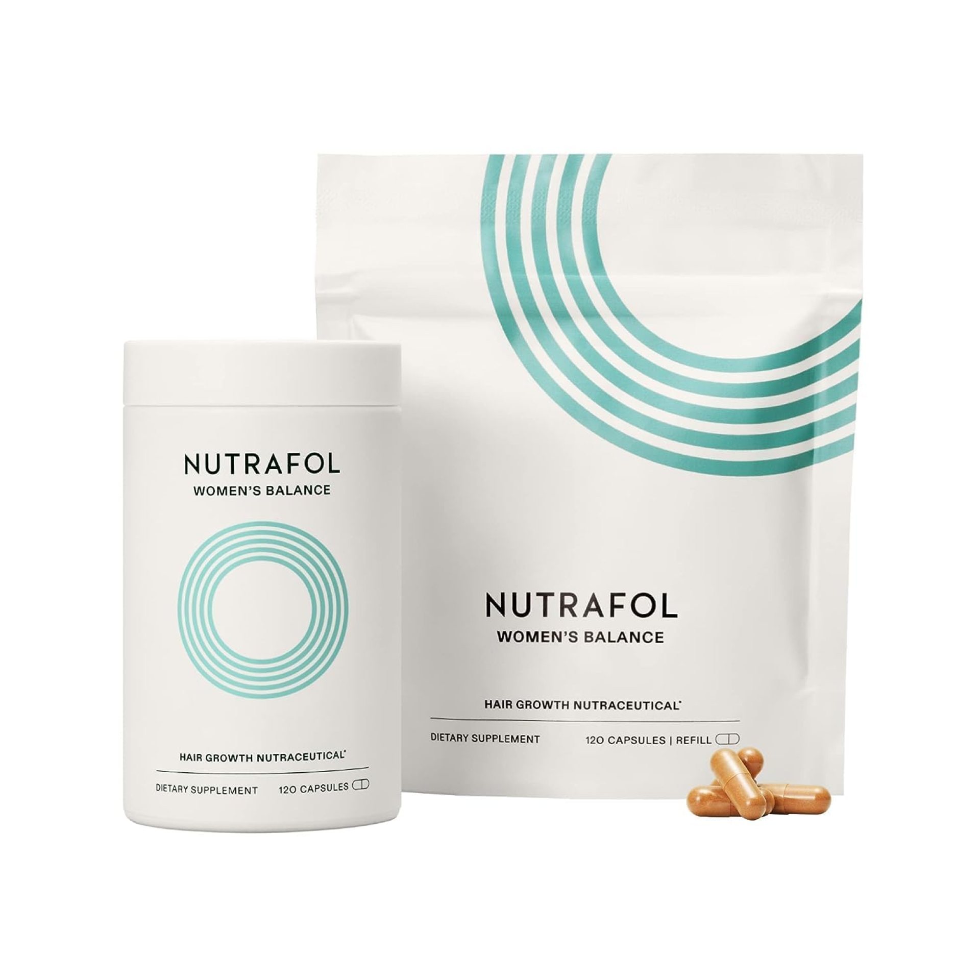 Nutrafol Women’s Balance Hair Growth Supplements, Dermatologist Recommended, Ages 45 and Up, Clinically Proven for Visibly Thicker Hair and Scalp Coverage – 2 Month Supply, Pack of 2 Nutrafol Women’s Balance Hair Growth Supplements, Dermatologist Recommended, Ages 45 and Up, Clinically Proven for Visibly Thicker Hair and Scalp Coverage – 2 Month Supply, Pack of 2