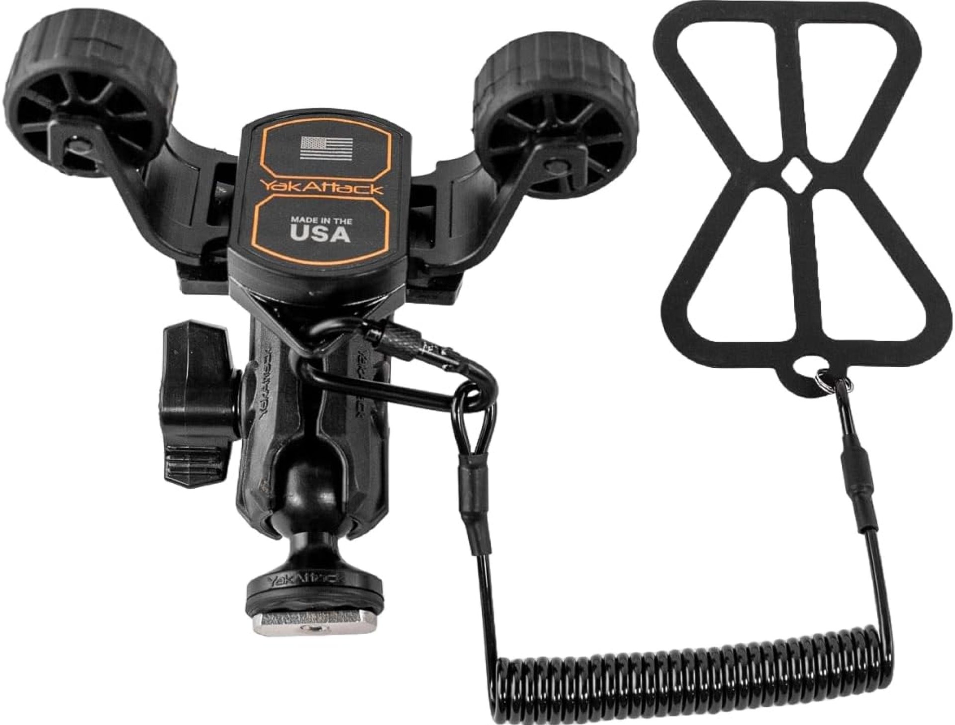 YakAttack RotoGrip Phone Holder with 1″ Screwball Track Mount (CMS-1008) | Kayak Fishing Accessories YakAttack RotoGrip Phone Holder with 1″ Screwball Track Mount (CMS-1008) | Kayak Fishing Accessories