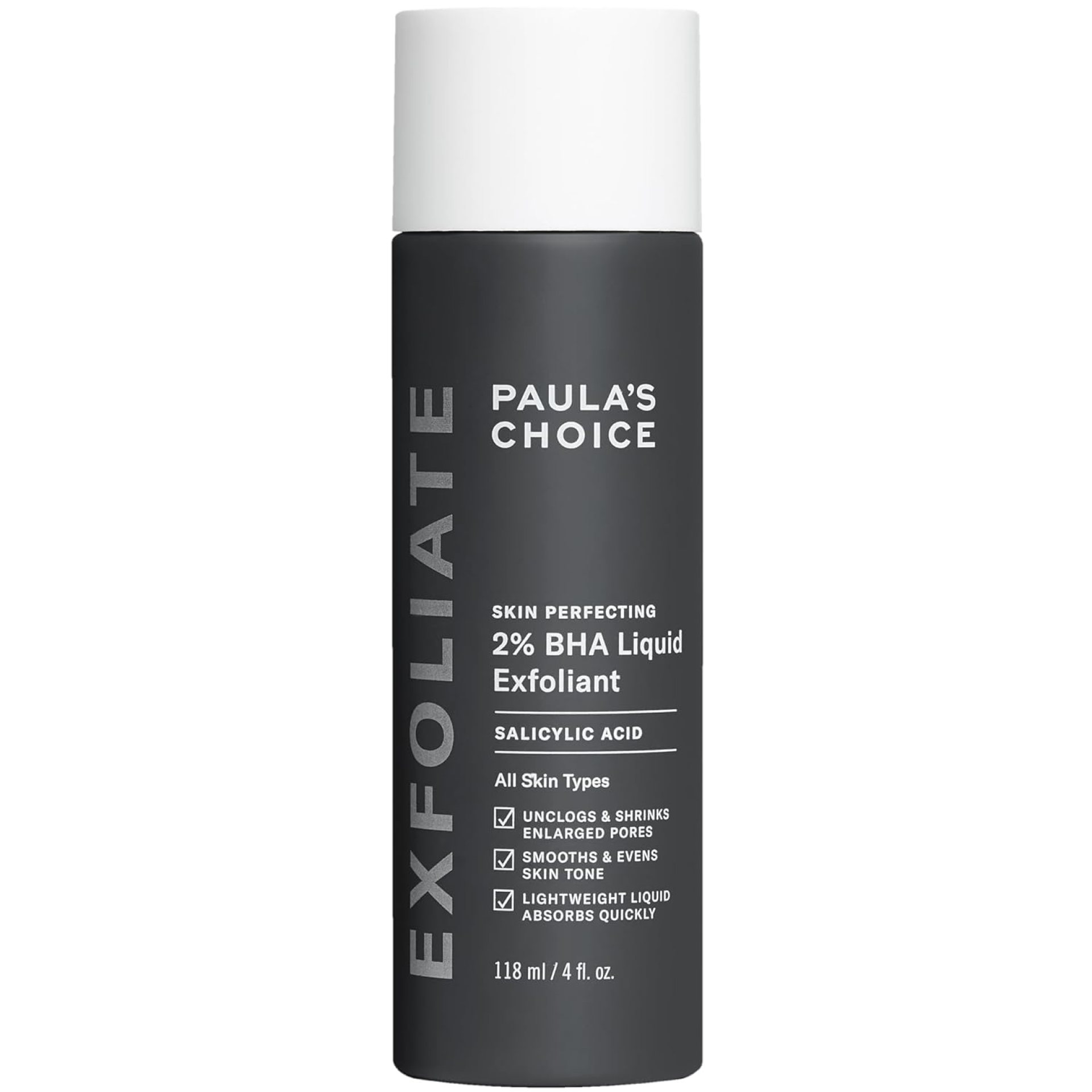 Paula’s Choice SKIN PERFECTING 2% BHA Liquid Salicylic Acid Exfoliant-Facial Exfoliant for Blackheads, Enlarged Pores, Wrinkles & Fine Lines Paula’s Choice SKIN PERFECTING 2% BHA Liquid Salicylic Acid Exfoliant-Facial Exfoliant for Blackheads, Enlarged Pores, Wrinkles & Fine Lines