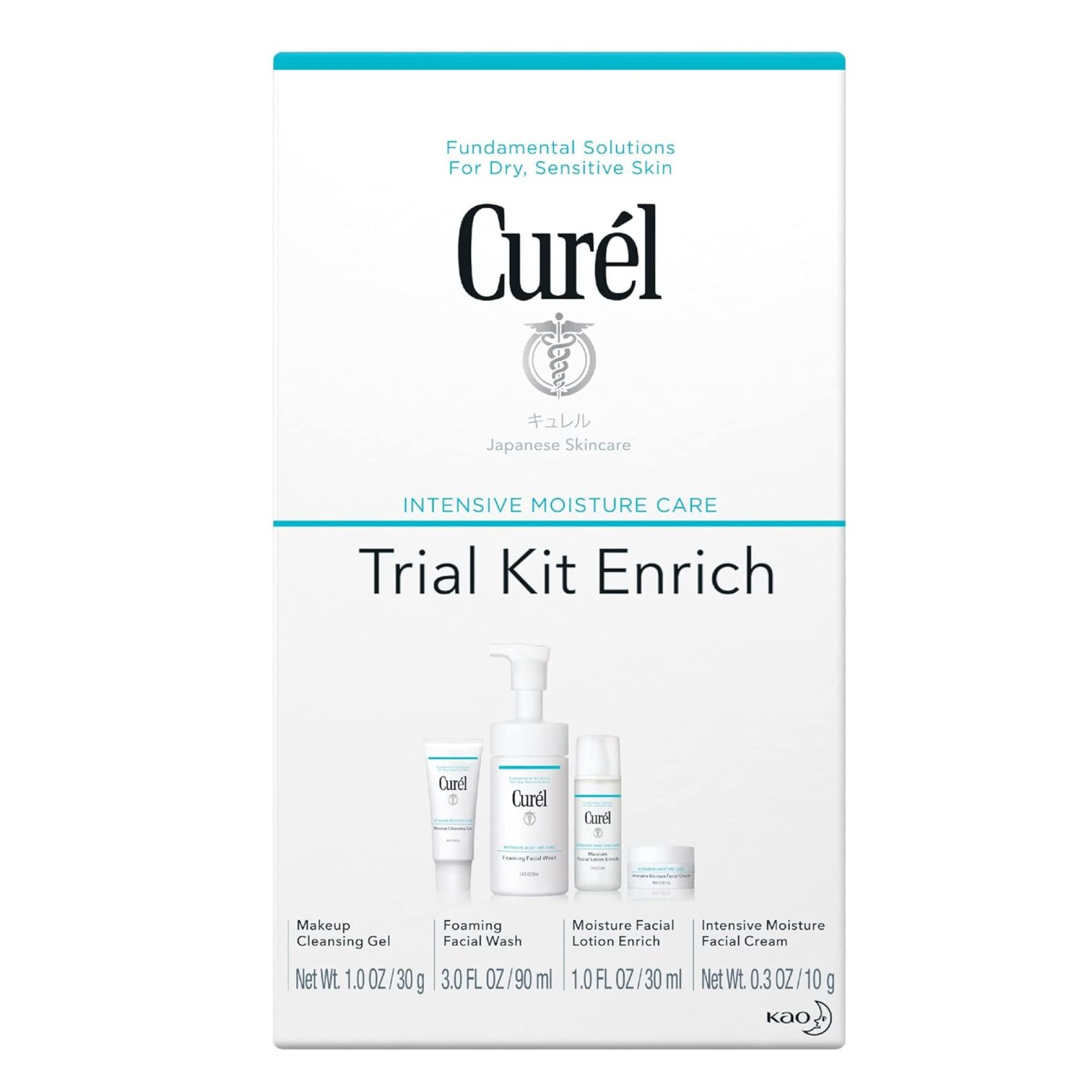 Curel Japanese Skin Care Travel Size Toiletries, for Dry, Sensitive Skin, Travel Size Face Wash, Lotion, & Makeup Remover Curel Japanese Skin Care Travel Size Toiletries, for Dry, Sensitive Skin, Travel Size Face Wash, Lotion, & Makeup Remover
