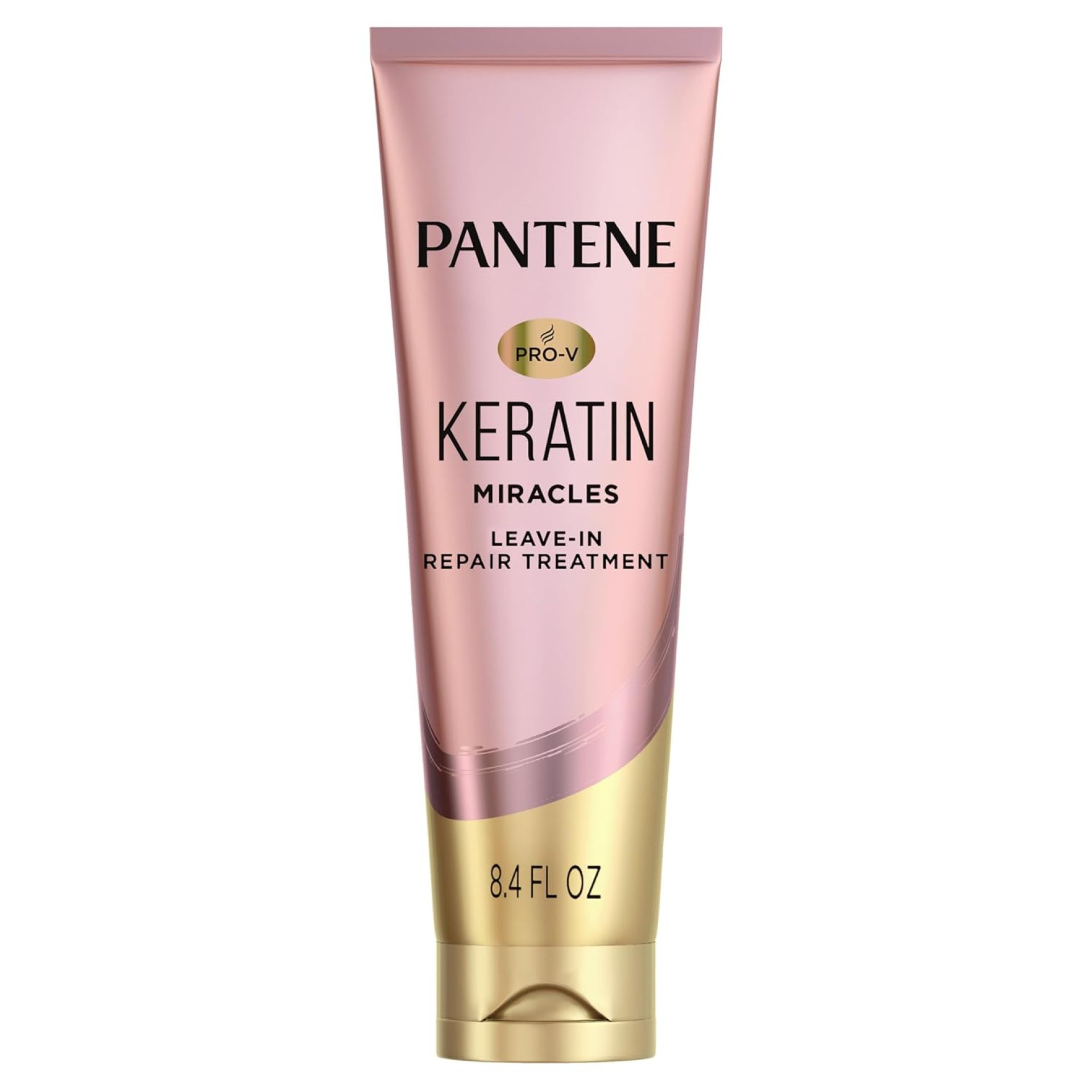 Pantene Keratin Leave-In Conditioner with Argan Oil, Protein Treatment for Dry, Damaged & Color-Treated Hair, Repairs Split Ends & Protects from Damage, Formaldehyde-Free, 8.4 Fl Oz Pantene Keratin Leave-In Conditioner with Argan Oil, Protein Treatment for Dry, Damaged & Color-Treated Hair, Repairs Split Ends & Protects from Damage, Formaldehyde-Free, 8.4 Fl Oz