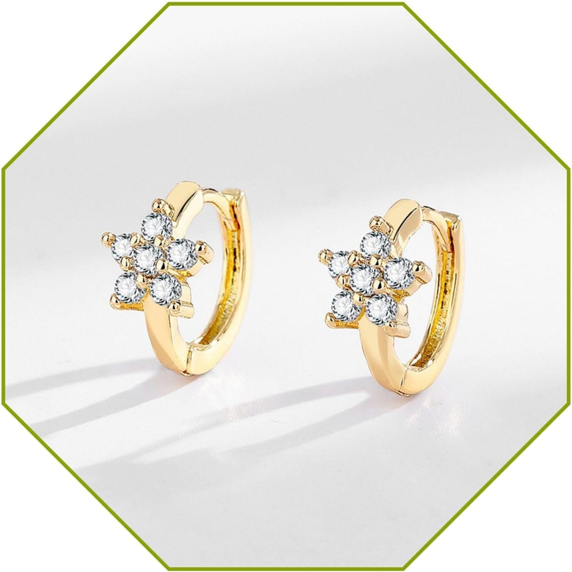 14K Gold Hoop Earrings for Women Dainty Diamond Hollow Dangle Earrings Hypoallergenic Jewelry Birthday Gifts 14K Gold Hoop Earrings for Women Dainty Diamond Hollow Dangle Earrings Hypoallergenic Jewelry Birthday Gifts