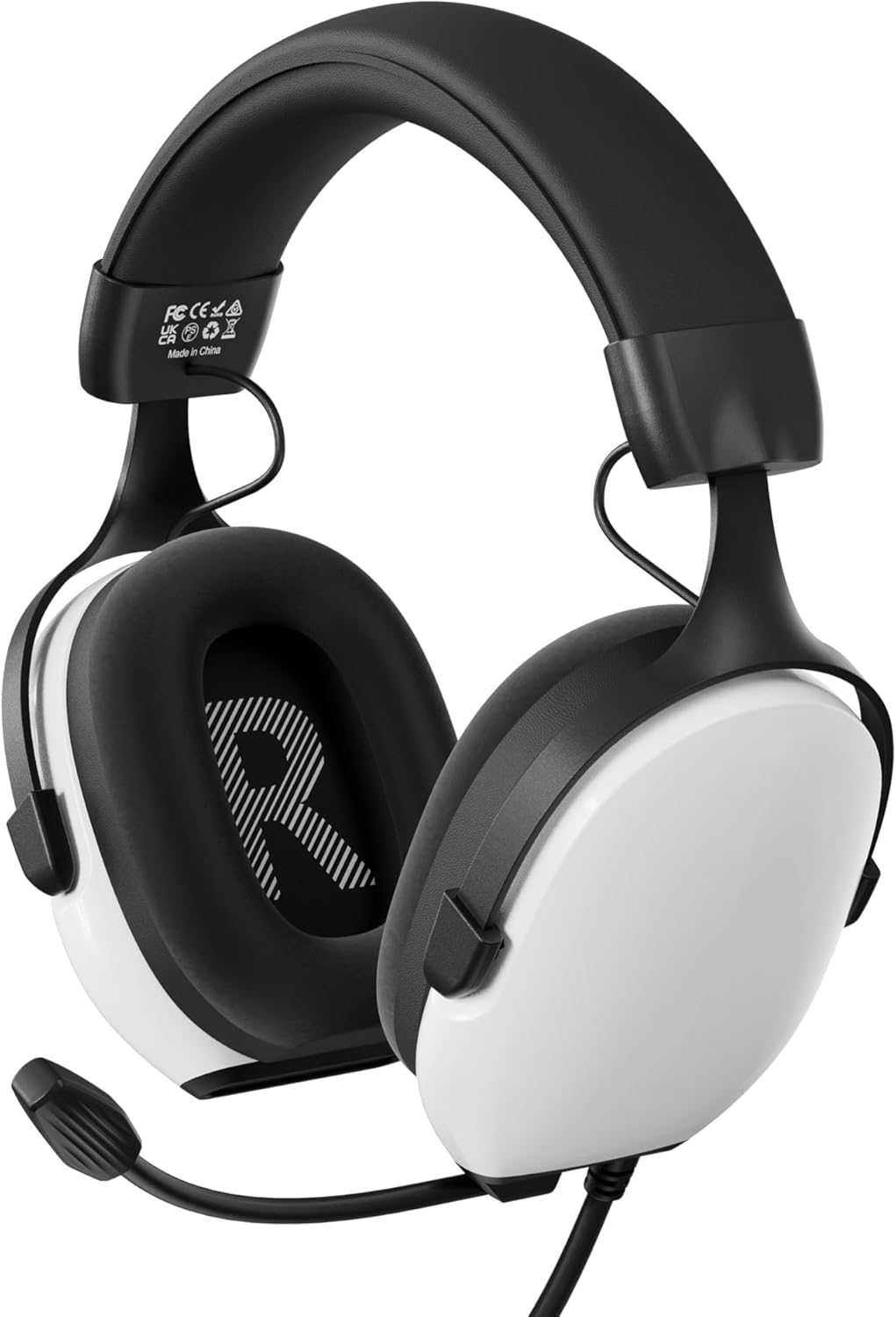 Gaming Headsets with Mic for Xbox,PS4,PS5,Switch,PC,7.1 Surround Sound Gmaing Headphones with Noise Cancelling Microphone,50MM Dynamic Drivers, 3.5MM Audio Jack-White Gaming Headsets with Mic for Xbox,PS4,PS5,Switch,PC,7.1 Surround Sound Gmaing Headphones with Noise Cancelling Microphone,50MM Dynamic Drivers, 3.5MM Audio Jack-White