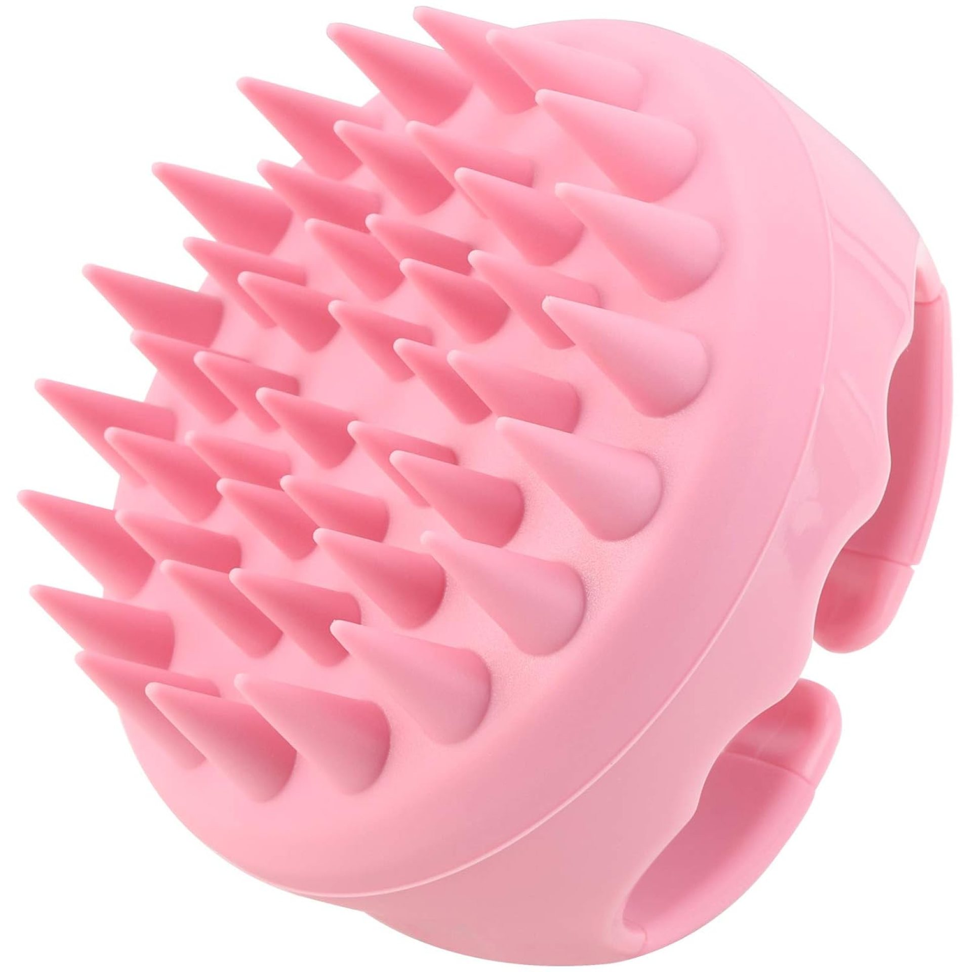 BTYMS Silicone Hair Scalp Brush Shampoo Brush Scalp Massager Exfoliating Hair Cleaning Brush Head Scrubber for Shower – Pink BTYMS Silicone Hair Scalp Brush Shampoo Brush Scalp Massager Exfoliating Hair Cleaning Brush Head Scrubber for Shower – Pink
