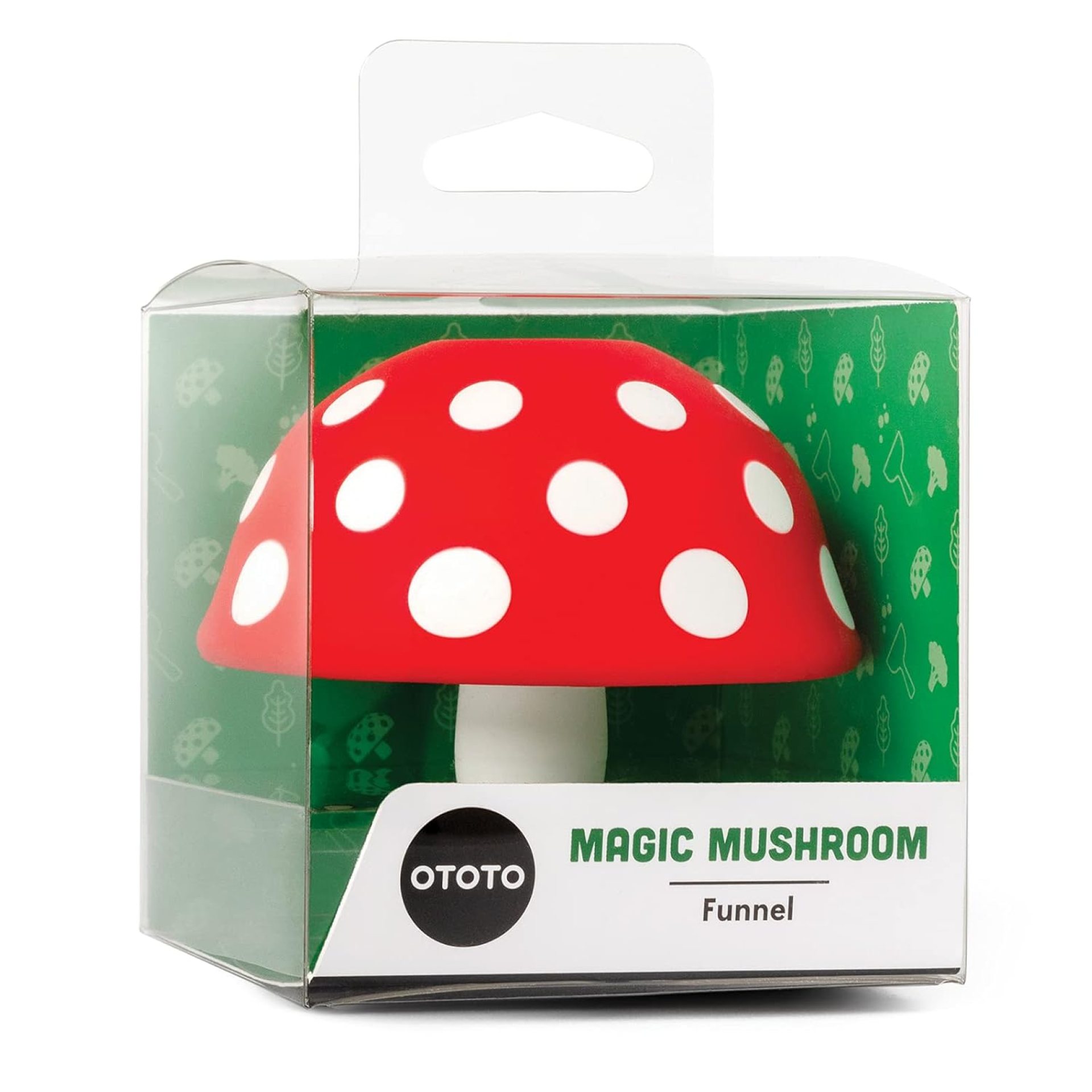 OTOTO Mushroom – Foldable Small Kitchen Funnel with Wide Mouth for Jars. Bottle Liquid Transfer – Silicone, 100% Food Safe, BPA Free, Dishwasher Safe OTOTO Mushroom – Foldable Small Kitchen Funnel with Wide Mouth for Jars. Bottle Liquid Transfer – Silicone, 100% Food Safe, BPA Free, Dishwasher Safe