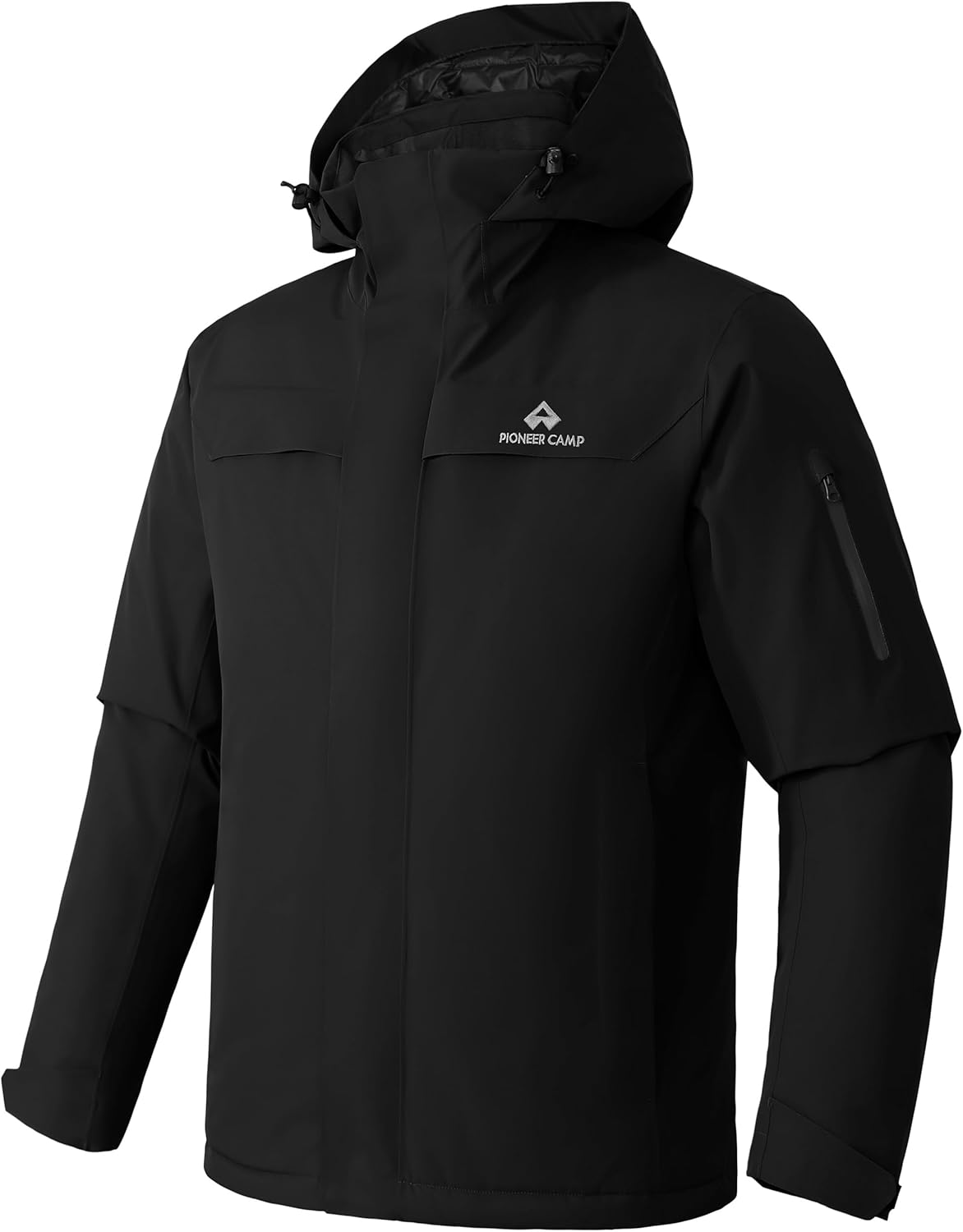 Pioneer Camp Men’s Waterproof Ski Jacket Insulated Winter Snow Coat Warm Windproof Mountain Snowboard Hooded Raincoat Gear Pioneer Camp Men’s Waterproof Ski Jacket Insulated Winter Snow Coat Warm Windproof Mountain Snowboard Hooded Raincoat Gear