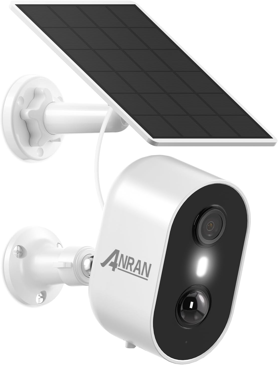 ANRAN 3MP Solar Security Cameras Wireless Outdoor for Home Security, 2K Color Night Vision WiFi Surveillance Home Camera with Solar Panel, Spotlight, PIR Detection, 2-Way Talk, Compatible with Alexa ANRAN 3MP Solar Security Cameras Wireless Outdoor for Home Security, 2K Color Night Vision WiFi Surveillance Home Camera with Solar Panel, Spotlight, PIR Detection, 2-Way Talk, Compatible with Alexa