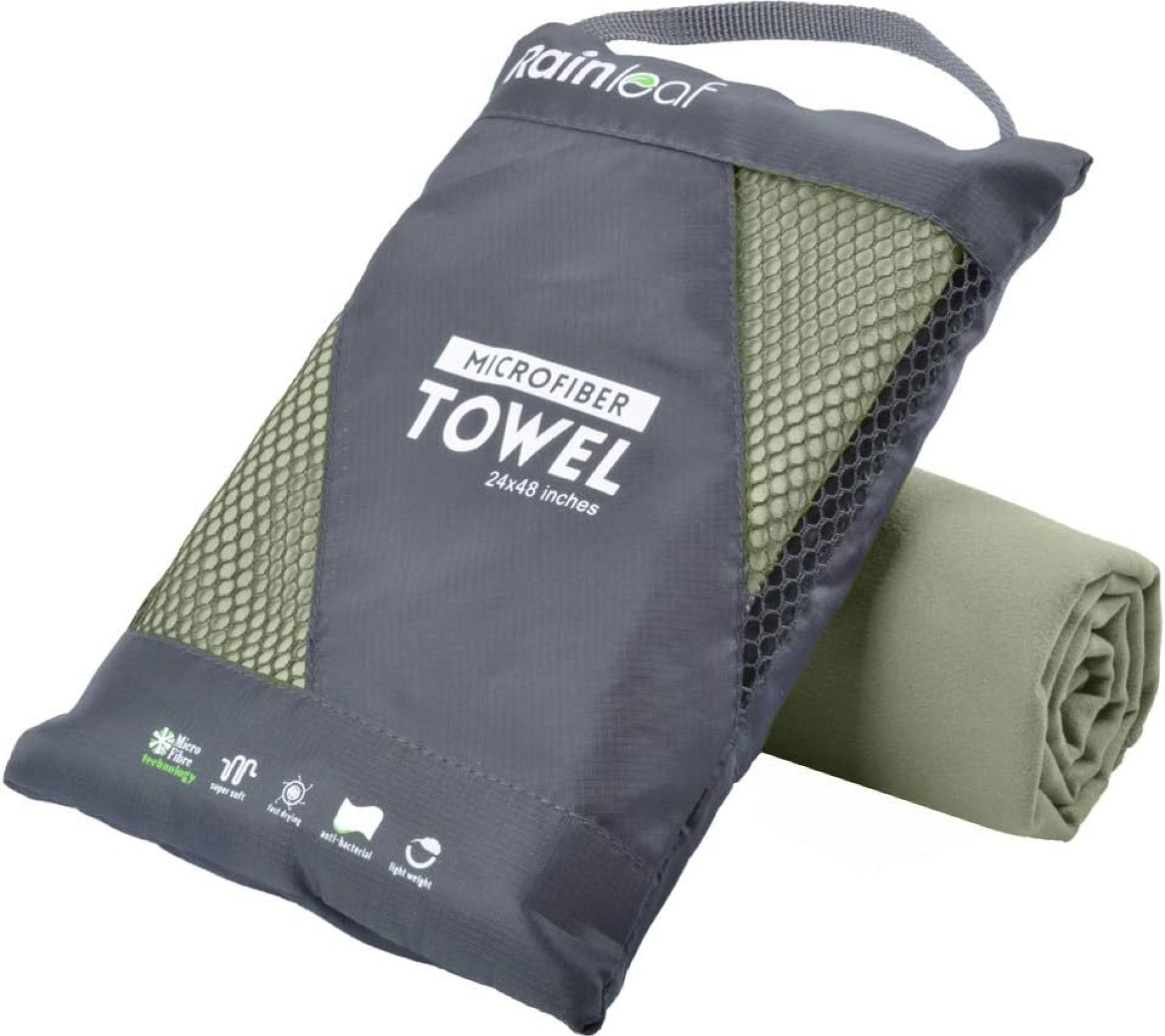 Rainleaf Microfiber Towel Perfect Travel & Gym & Camping Towel. Quick Dry – Super Absorbent – Ultra Compact – Lightweight. Suitable for Trip, Beach, Shower, Backpacking, Pool Rainleaf Microfiber Towel Perfect Travel & Gym & Camping Towel. Quick Dry – Super Absorbent – Ultra Compact – Lightweight. Suitable for Trip, Beach, Shower, Backpacking, Pool