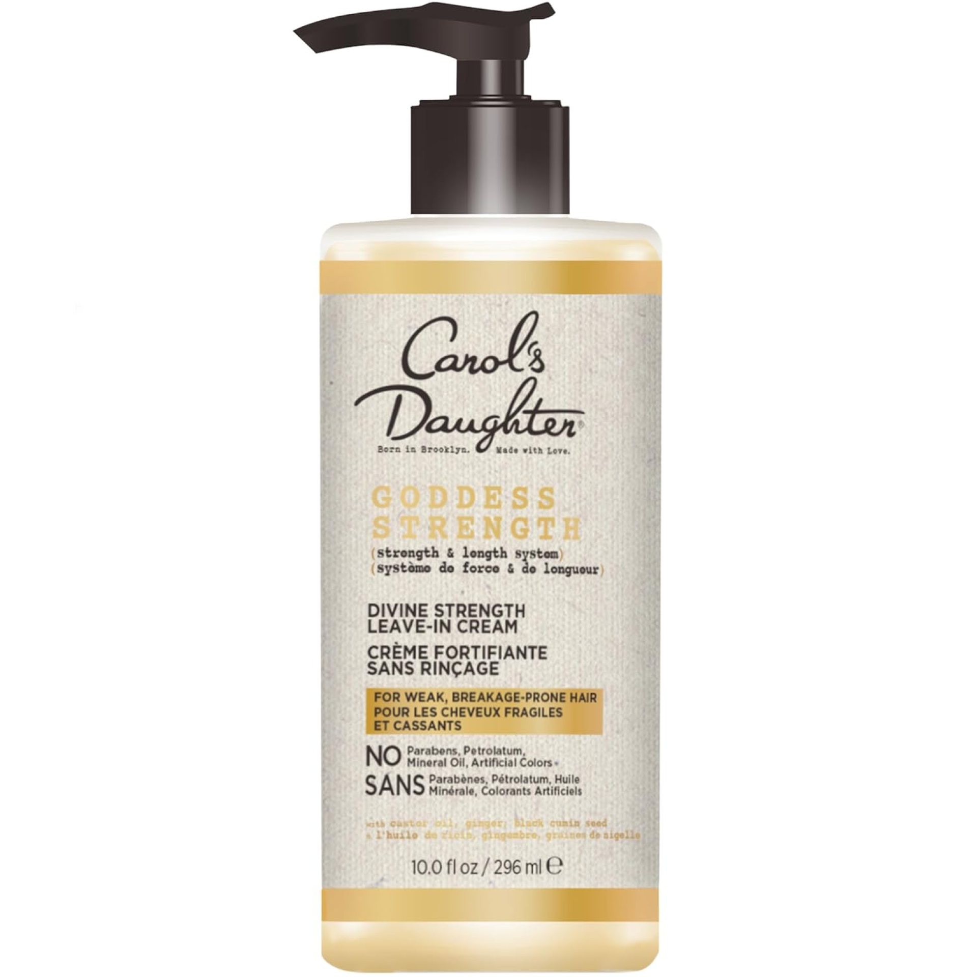 Carol’s Daughter Goddess Strength Leave In Conditioner Cream, 10 Fl Oz – Strengthening and Moisturizing for Wavy, Curly Hair Carol’s Daughter Goddess Strength Leave In Conditioner Cream, 10 Fl Oz – Strengthening and Moisturizing for Wavy, Curly Hair