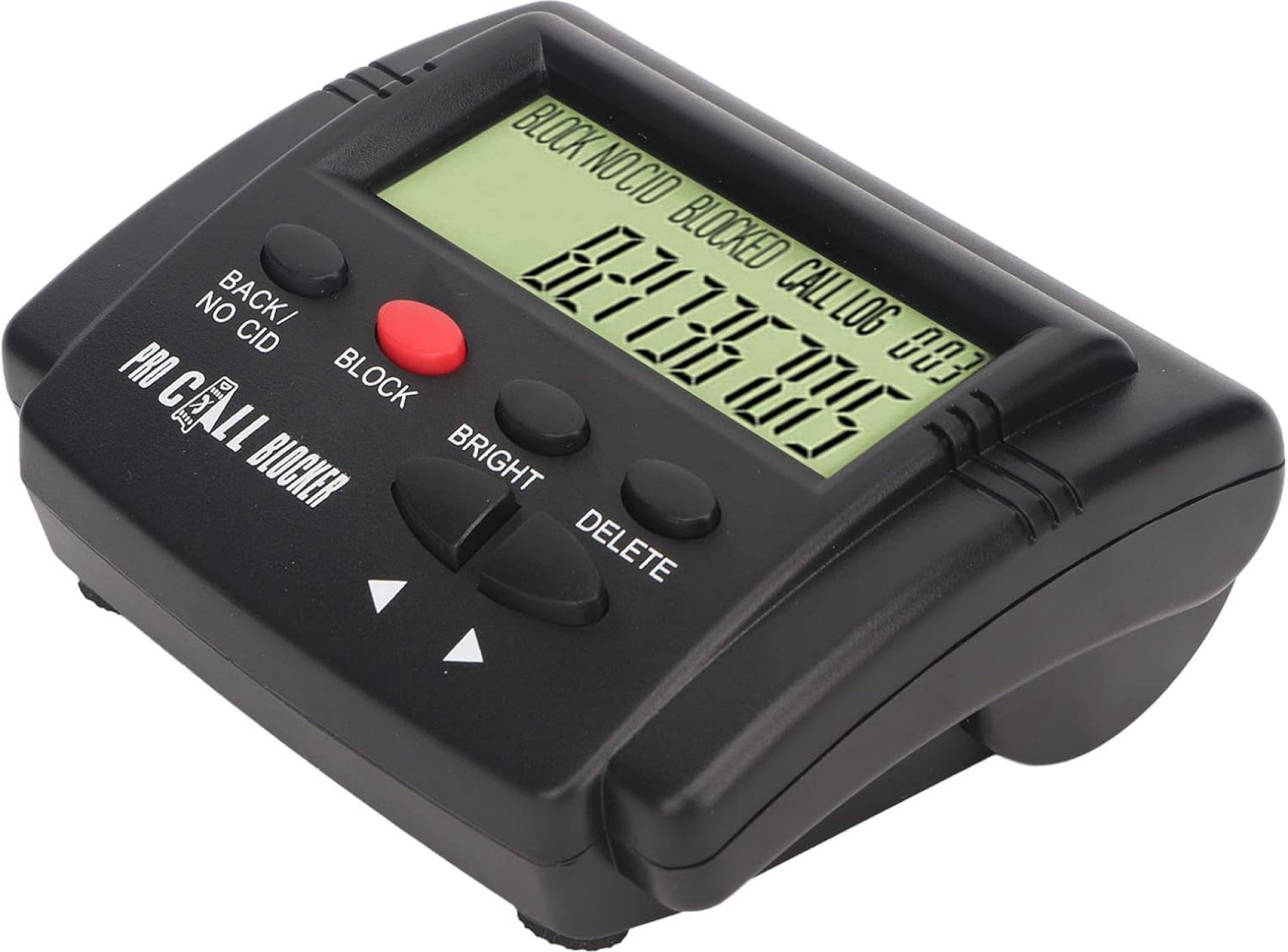 Call Blocker for Landline Phones, Call Blocker with 4000 Groups Blacklist Storage, LCD Display, Home Cordless Phone Blocker for All Most Landline Phones Call Blocker for Landline Phones, Call Blocker with 4000 Groups Blacklist Storage, LCD Display, Home Cordless Phone Blocker for All Most Landline Phones